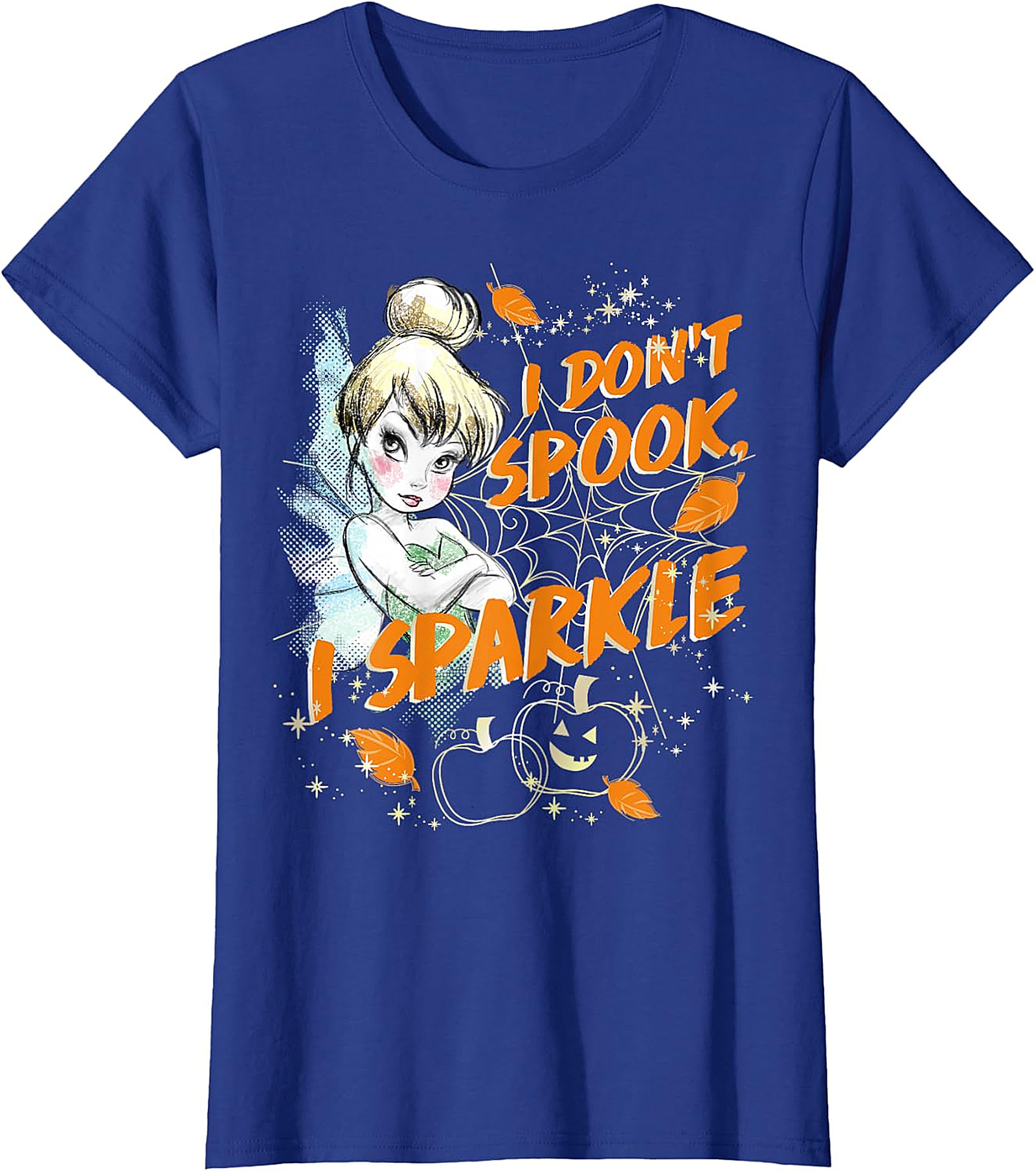 Tinker Bell "I Don't Spook, I Sparkle" Halloween Tee