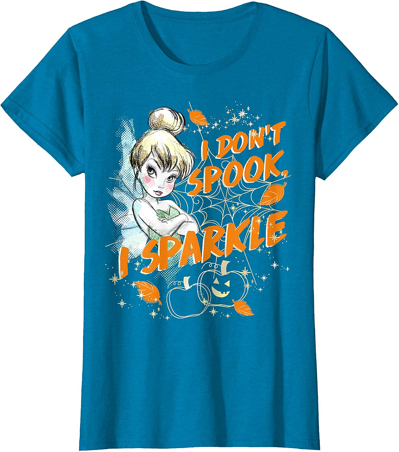 Tinker Bell "I Don't Spook, I Sparkle" Halloween Tee