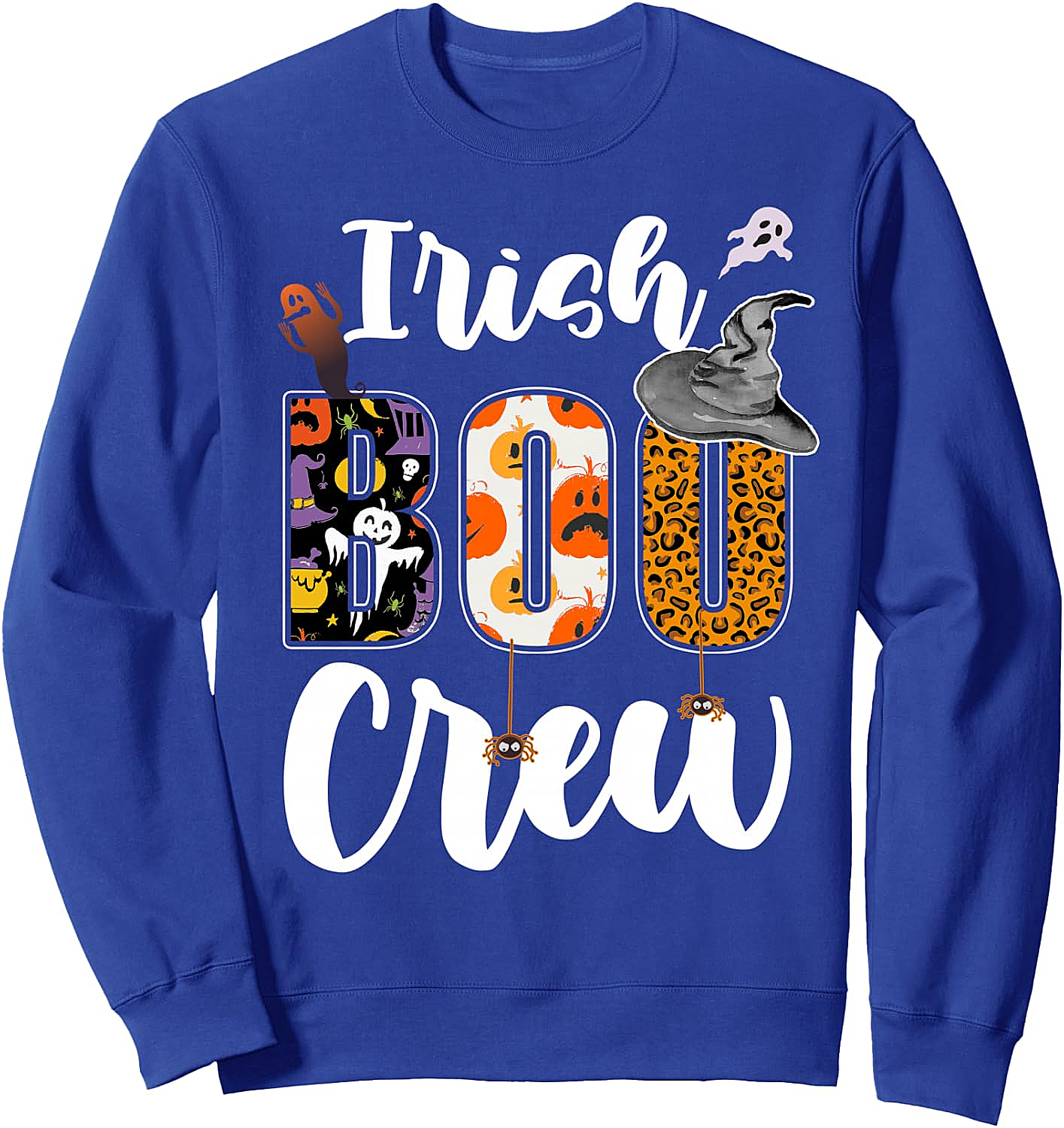 Irish Boo Crew Halloween Sweatshirt Funny Matching Tee