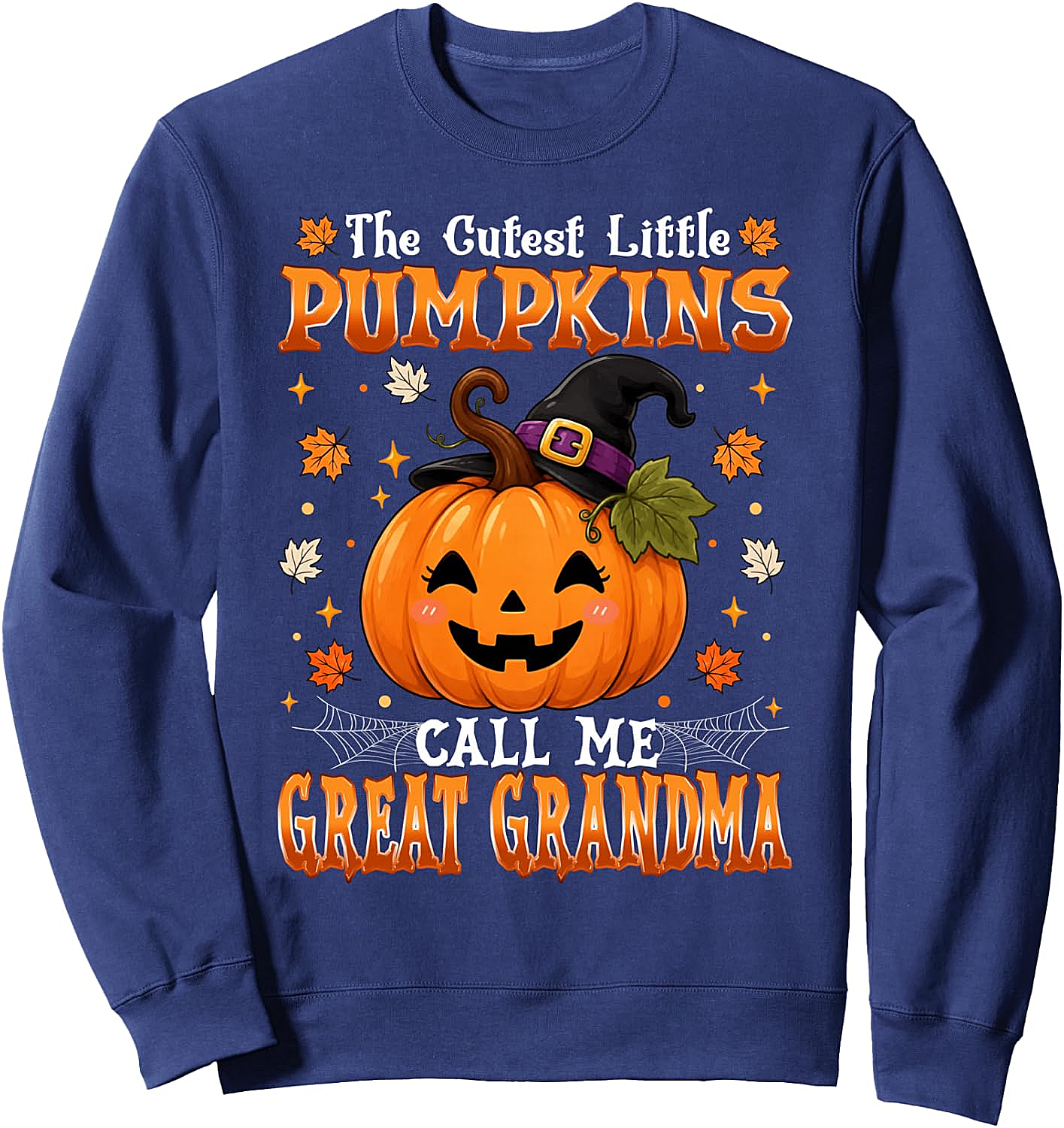 Great Grandma Halloween Sweatshirt Cutest Pumpkins Tee