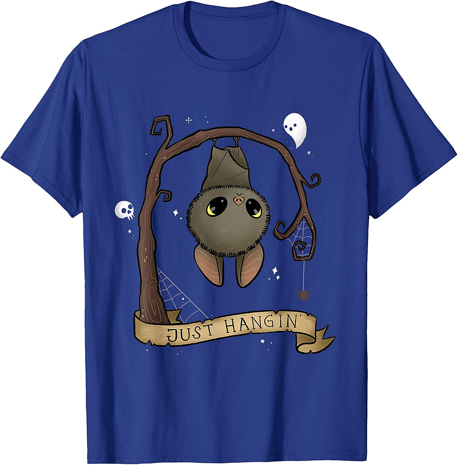 Just Hangin' Bat T-Shirt | Cute Spooky Graphic Tee