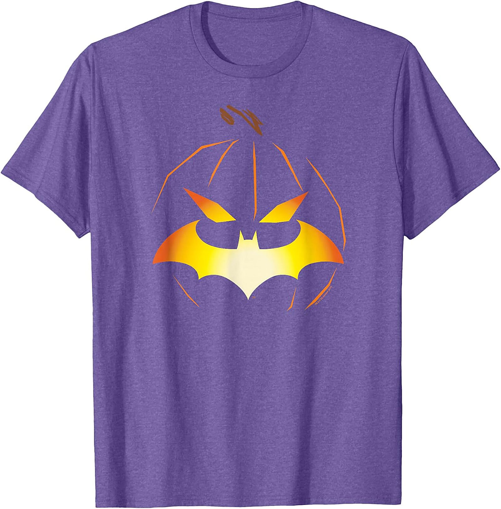 Batman Halloween Pumpkin Logo T-Shirt | DC Comics Apparel