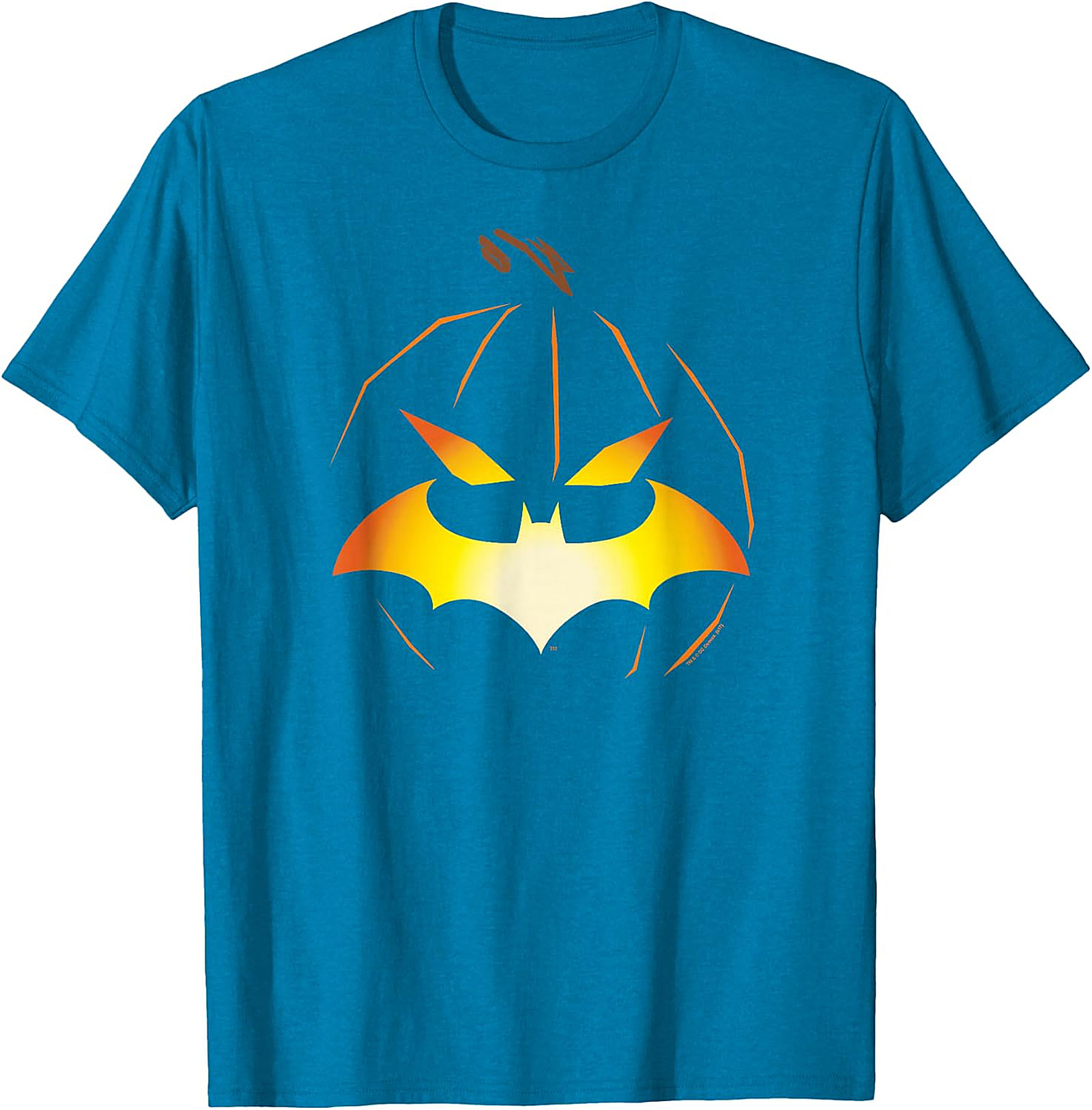Batman Halloween Pumpkin Logo T-Shirt | DC Comics Apparel