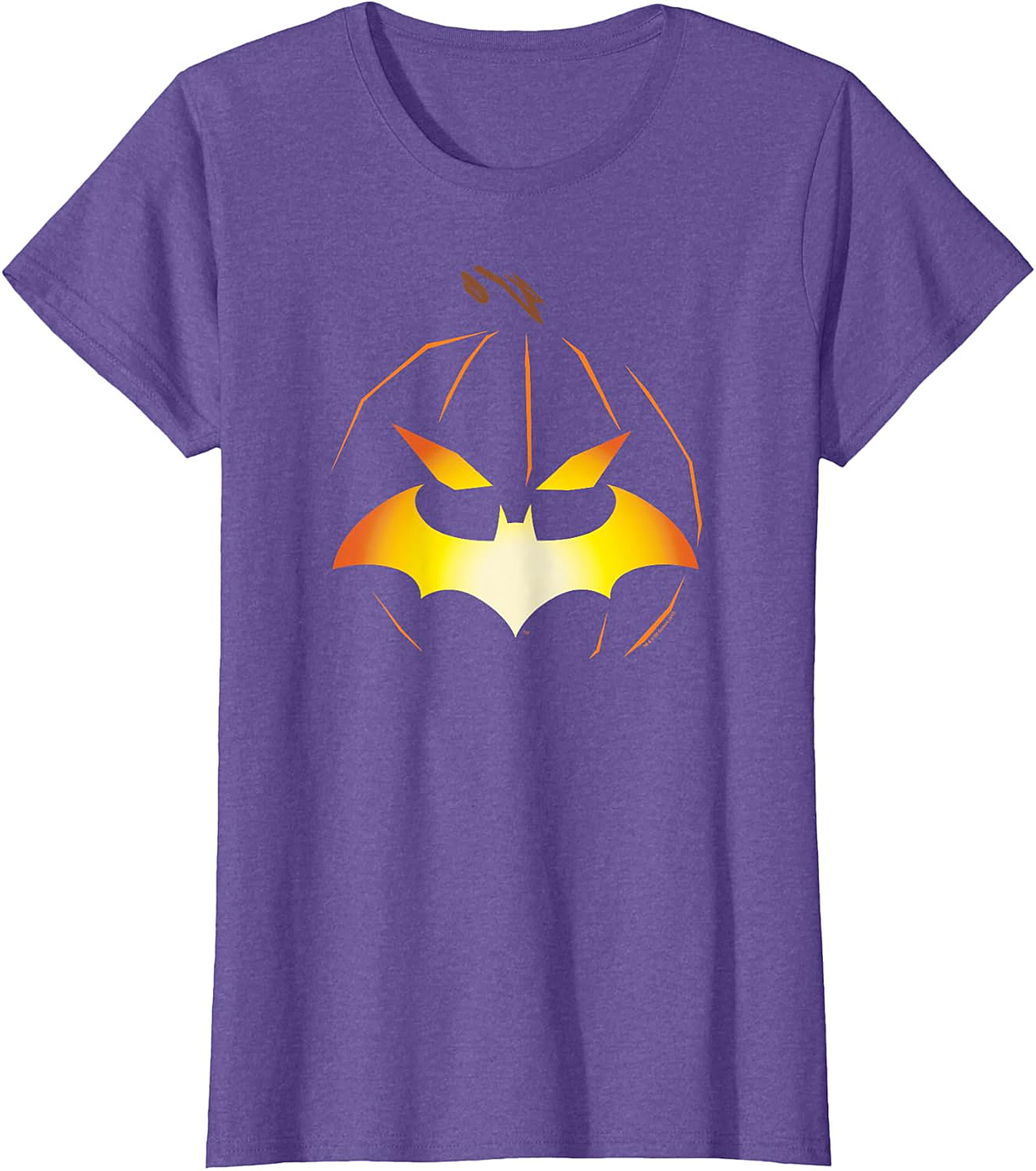 Batman Halloween Pumpkin Logo T-Shirt | DC Comics Apparel