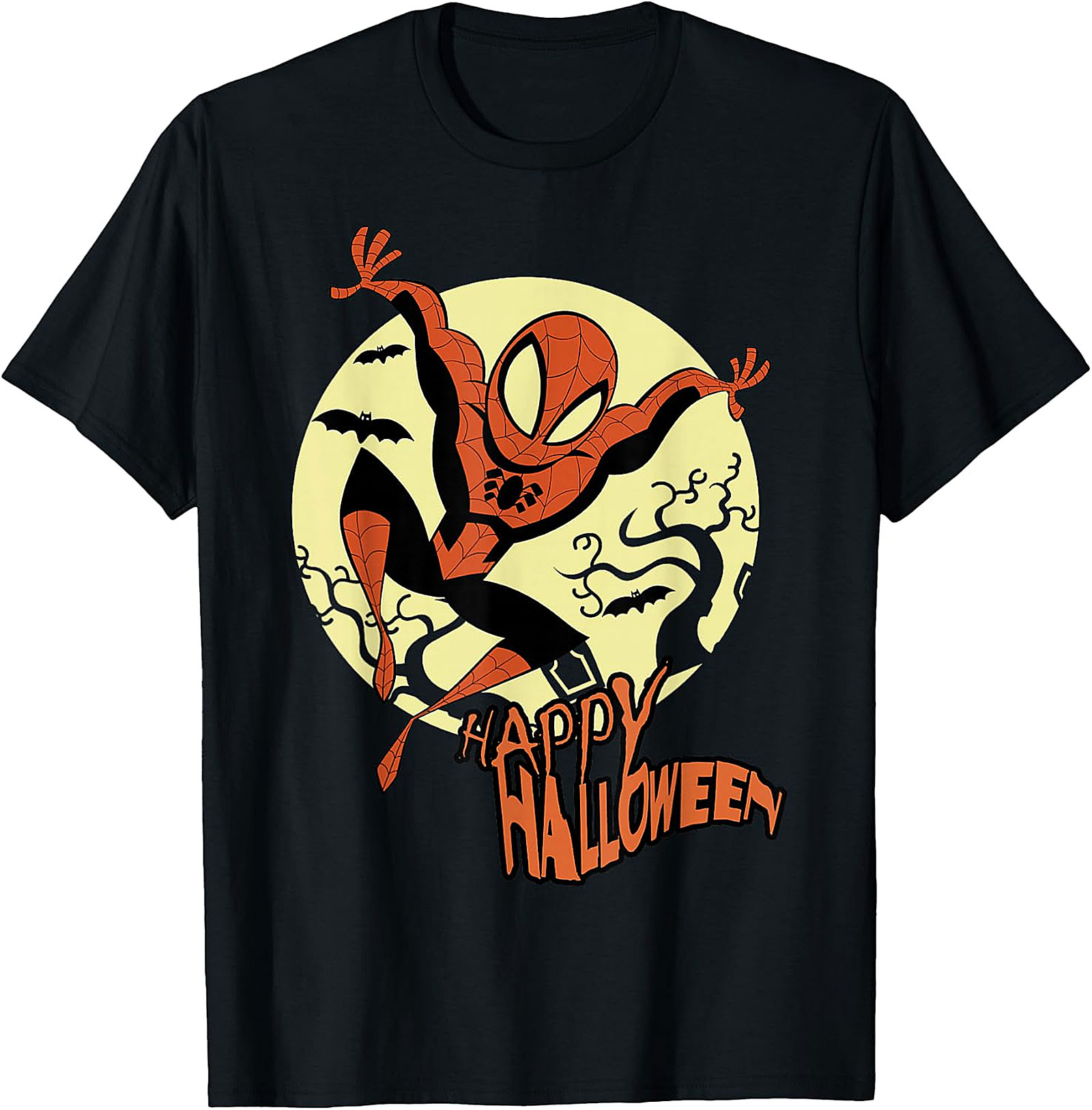 Spider-Man Happy Halloween T-Shirt | Marvel Tee