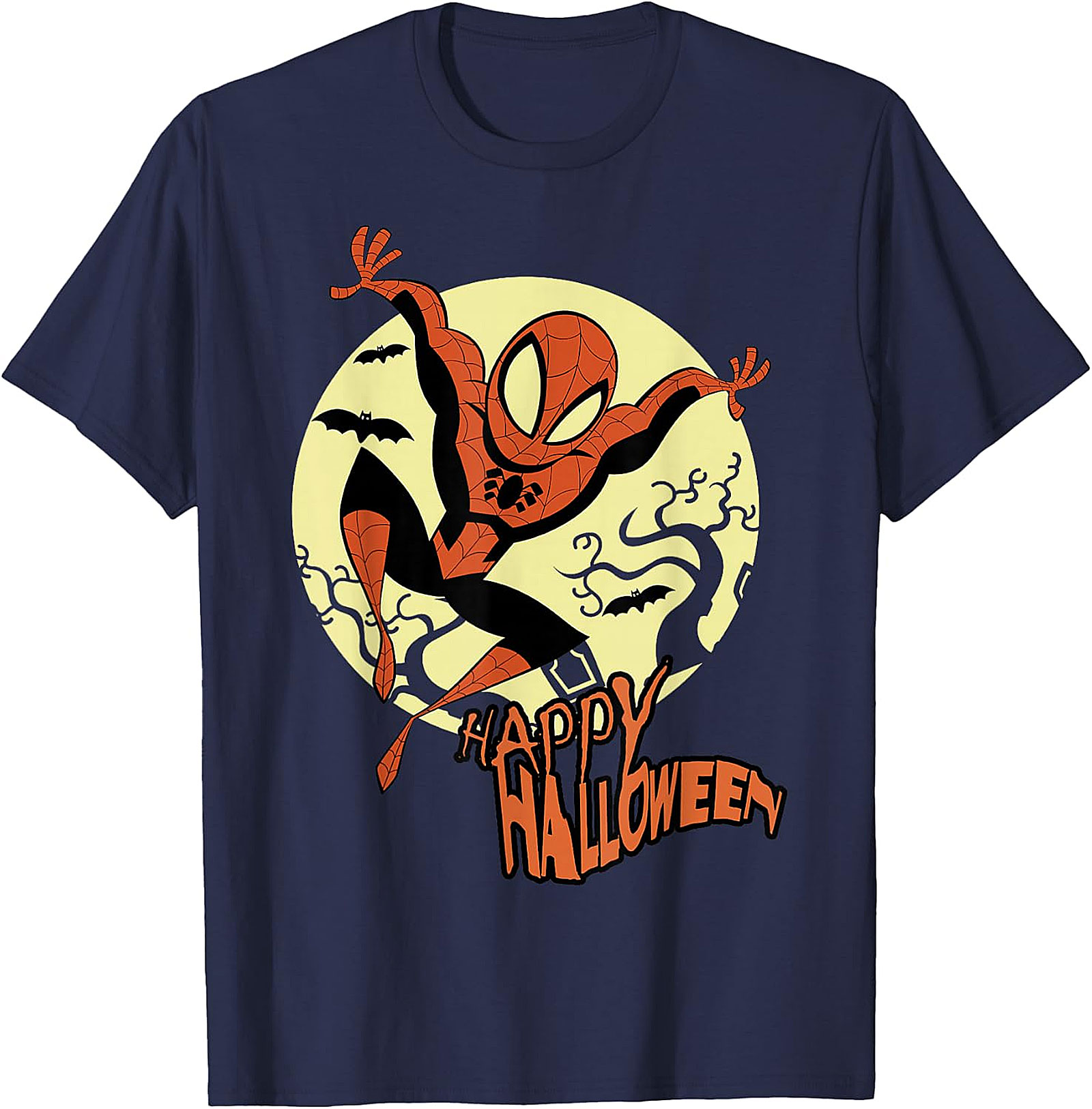 Spider-Man Happy Halloween T-Shirt | Marvel Tee