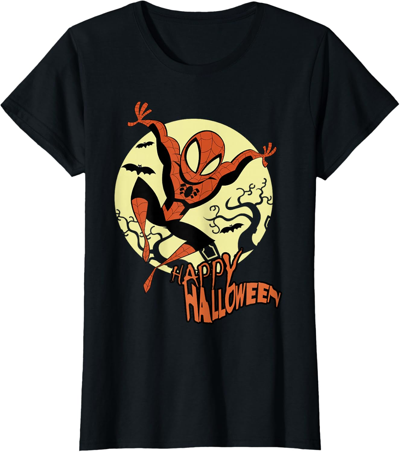 Spider-Man Happy Halloween T-Shirt | Marvel Tee