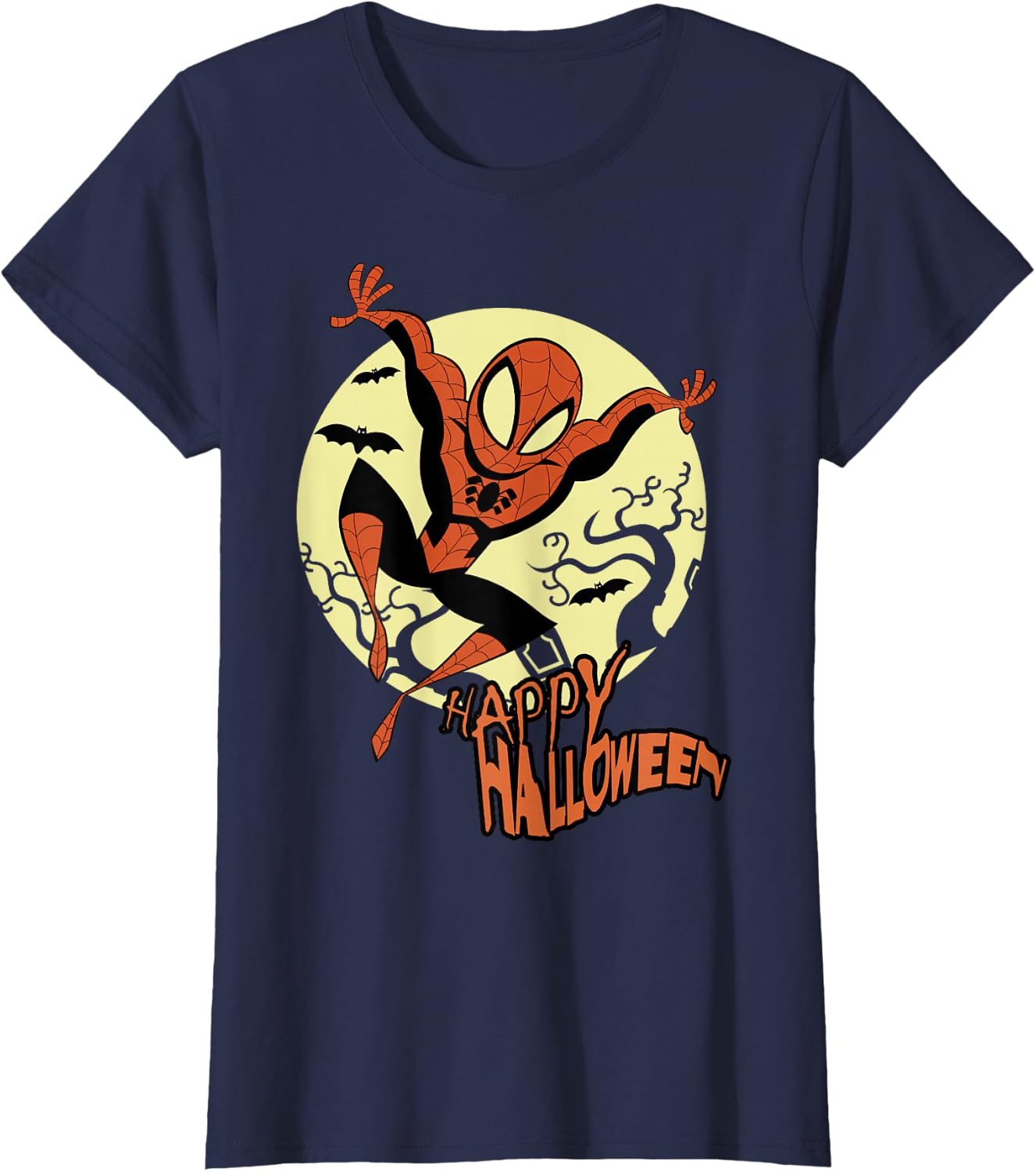Spider-Man Happy Halloween T-Shirt | Marvel Tee