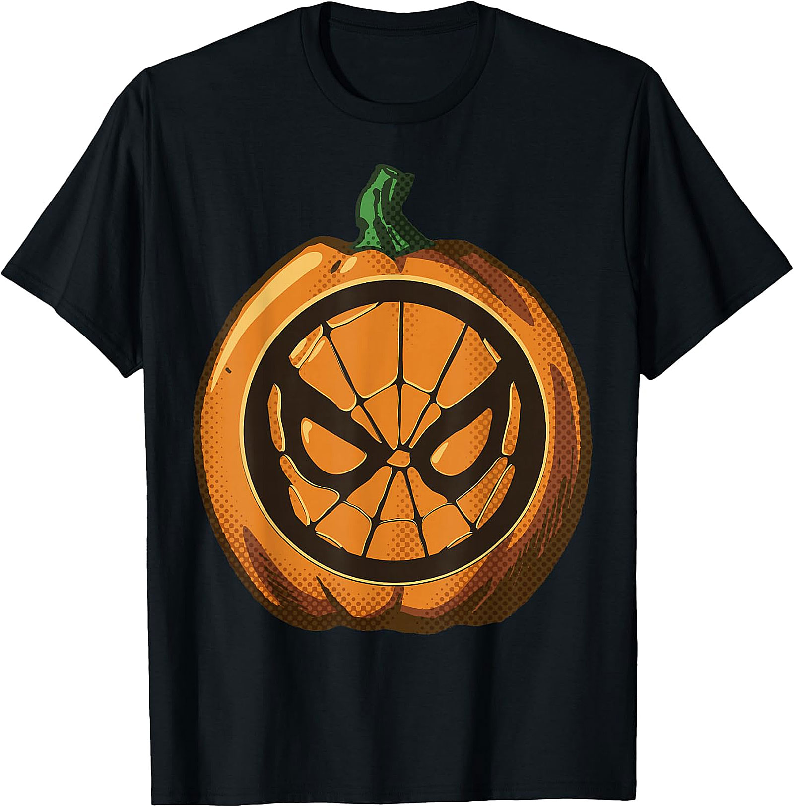 Spider-Man Pumpkin Halloween Tee | Marvel Graphic Apparel