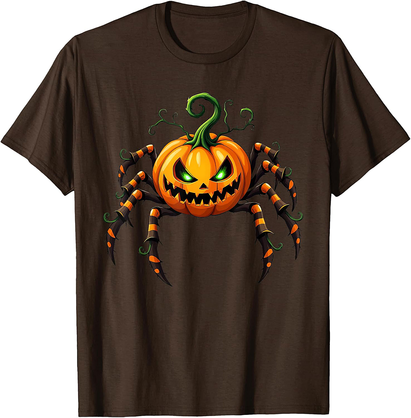 Spooky Spider-Pumpkin Halloween Graphic Tee | Unique Design
