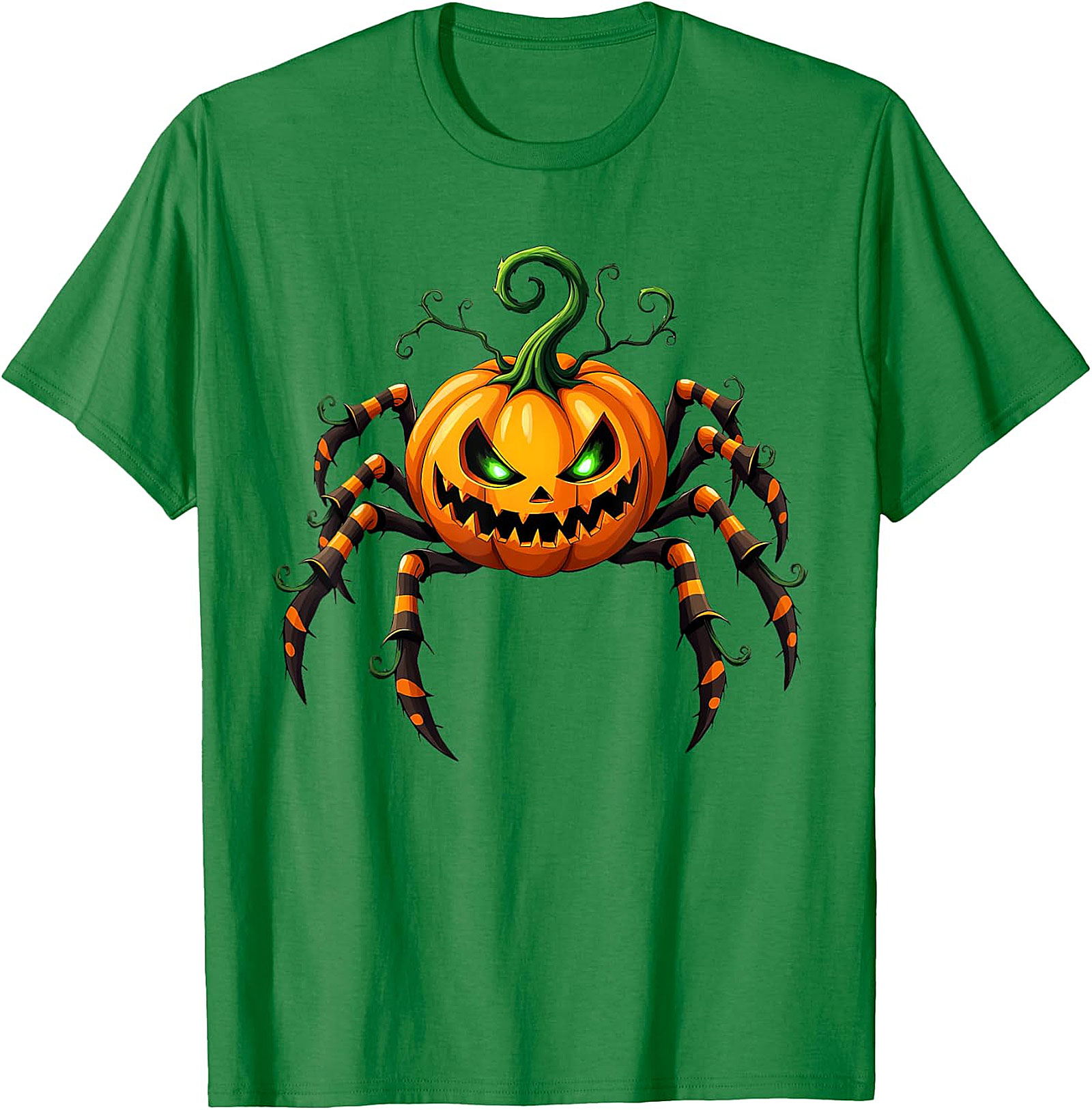 Spooky Spider-Pumpkin Halloween Graphic Tee | Unique Design