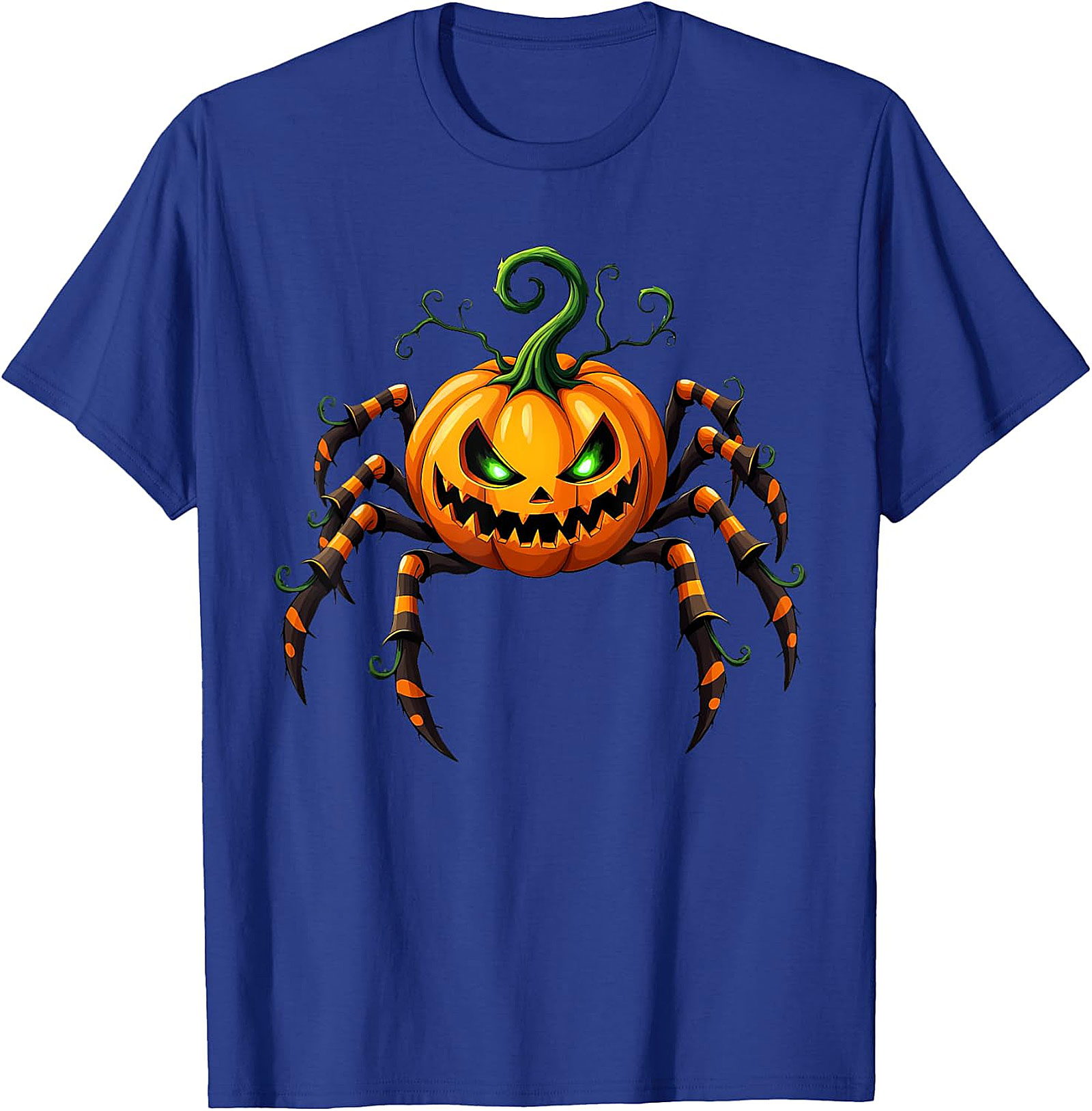 Spooky Spider-Pumpkin Halloween Graphic Tee | Unique Design