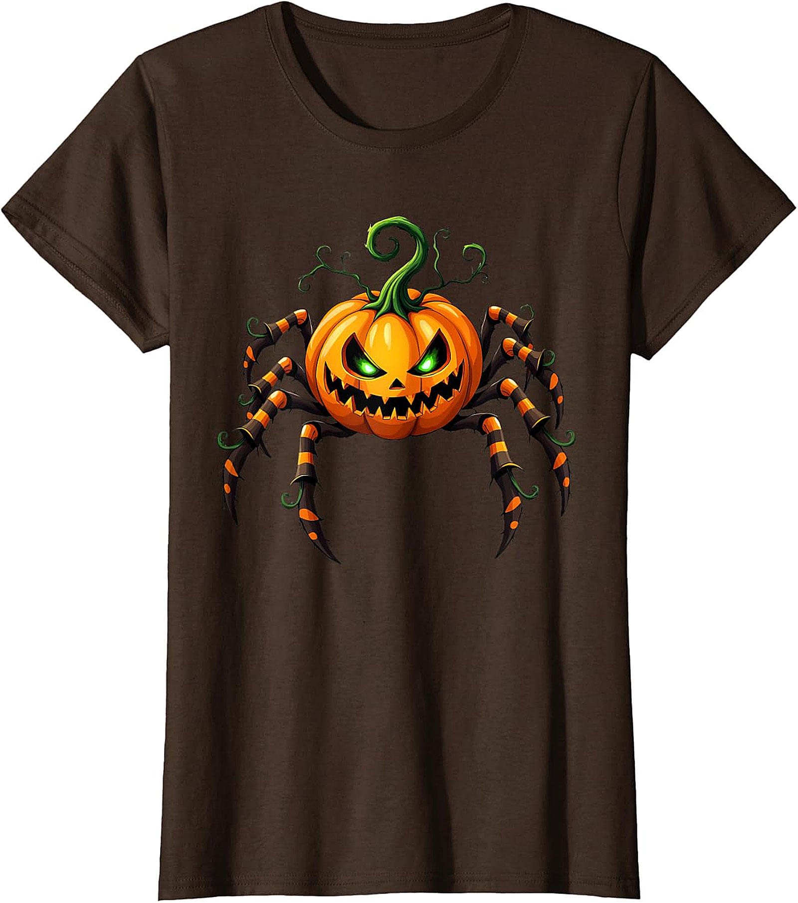Spooky Spider-Pumpkin Halloween Graphic Tee | Unique Design