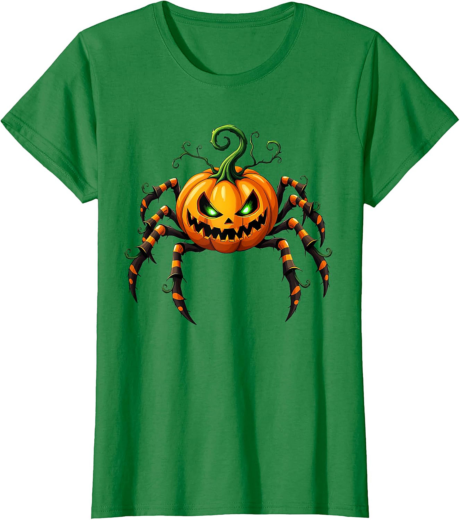 Spooky Spider-Pumpkin Halloween Graphic Tee | Unique Design