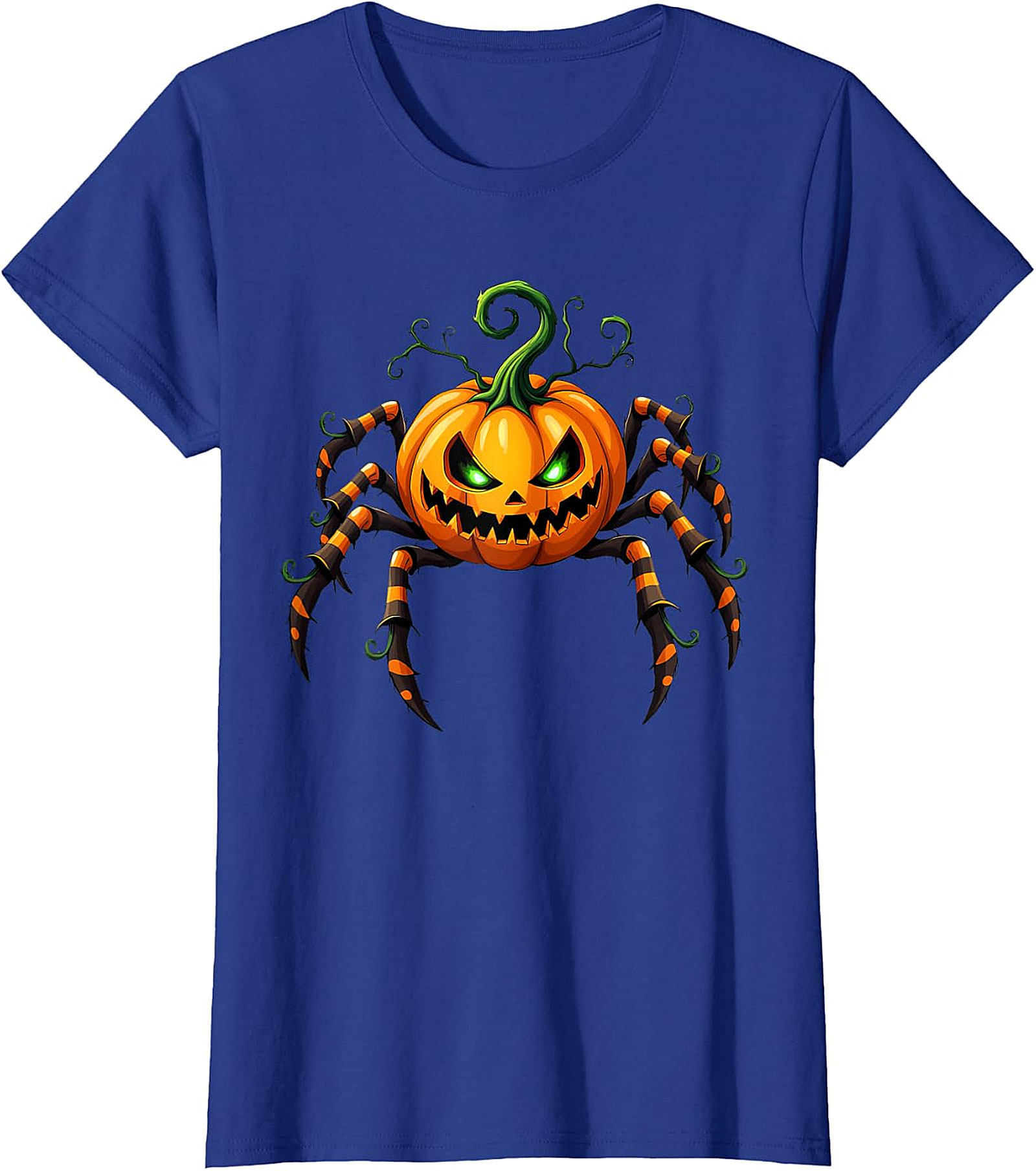 Spooky Spider-Pumpkin Halloween Graphic Tee | Unique Design