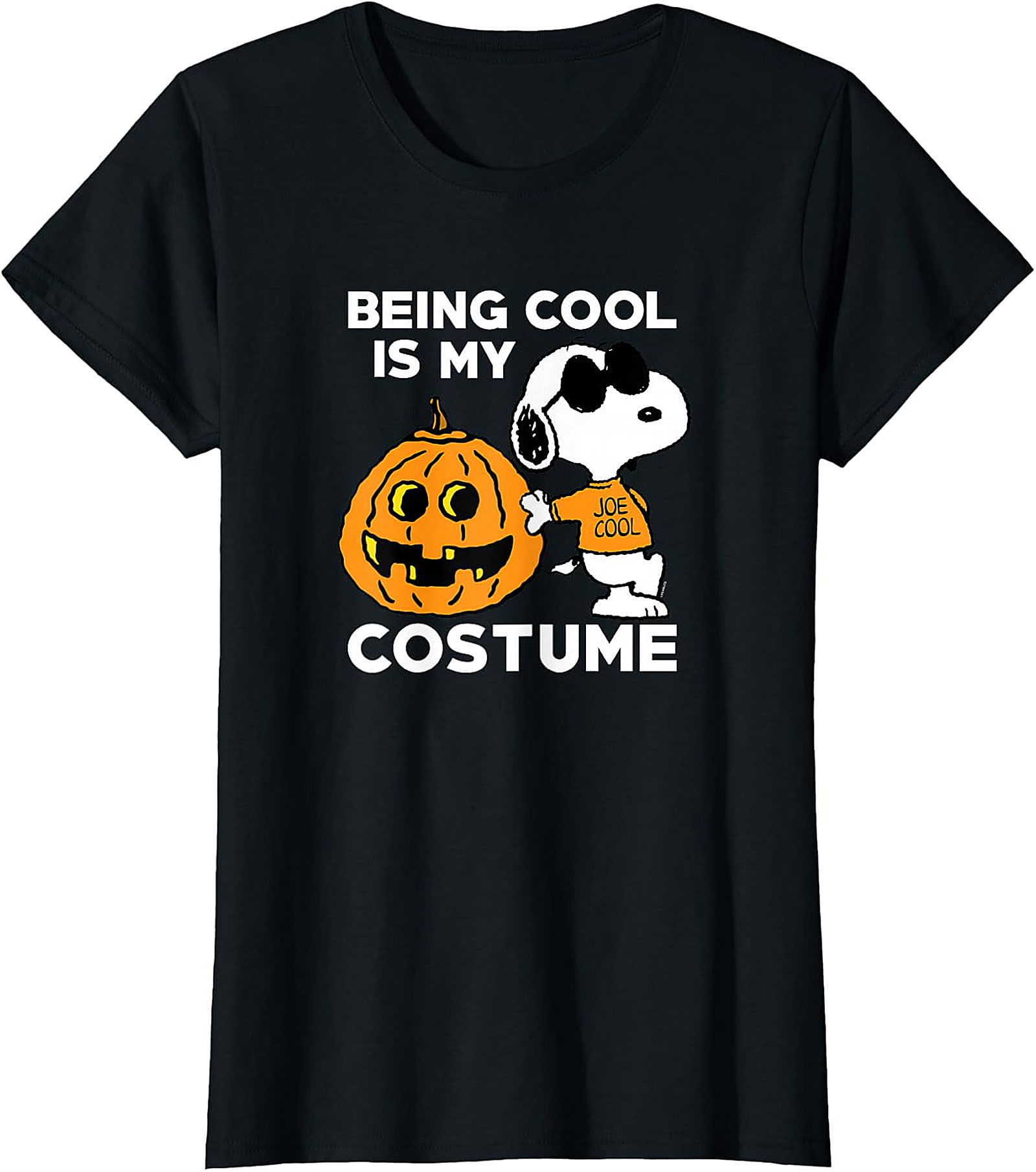 Snoopy Joe Cool Halloween T-Shirt | Funny Costume Tee
