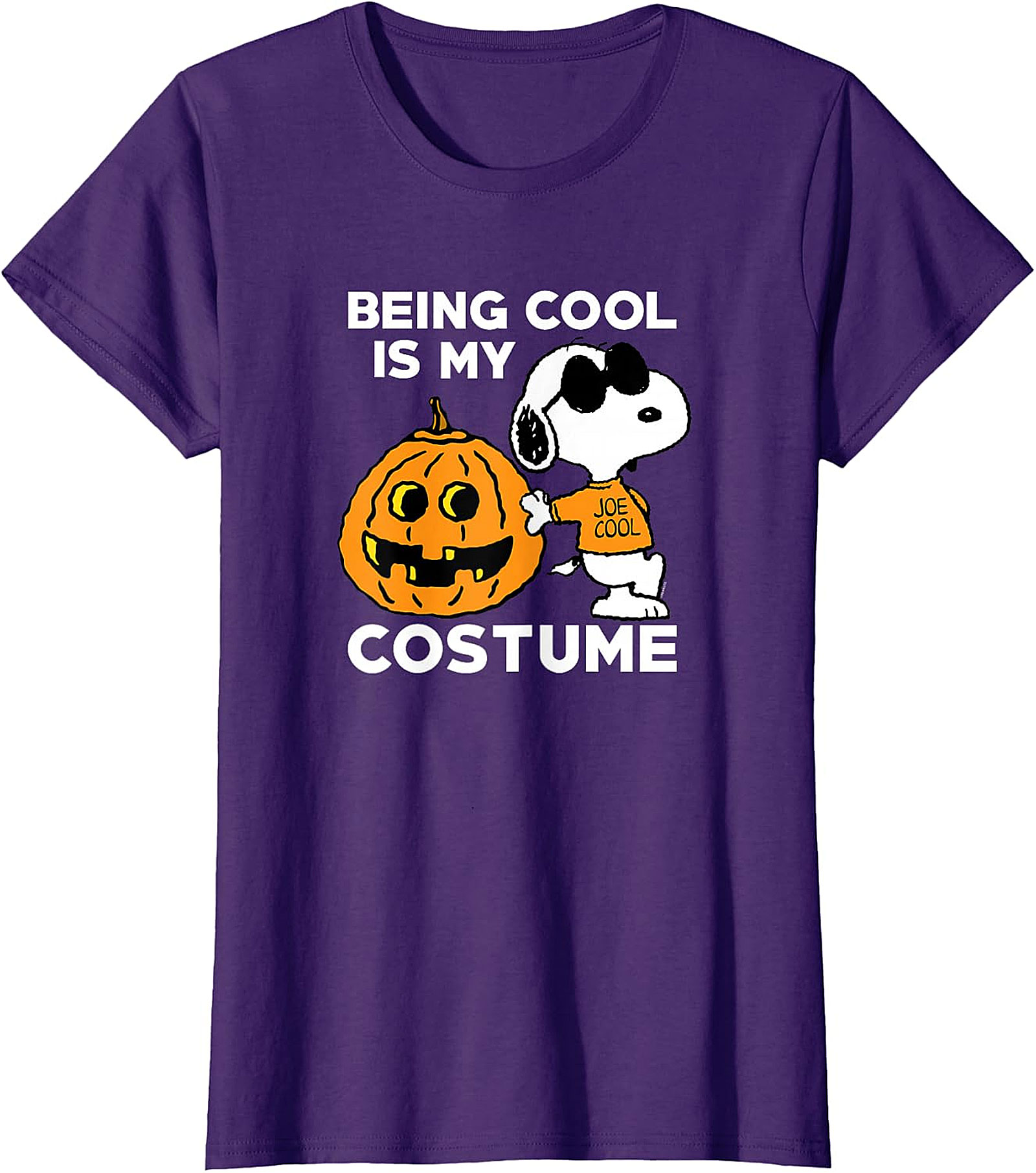 Snoopy Joe Cool Halloween T-Shirt | Funny Costume Tee