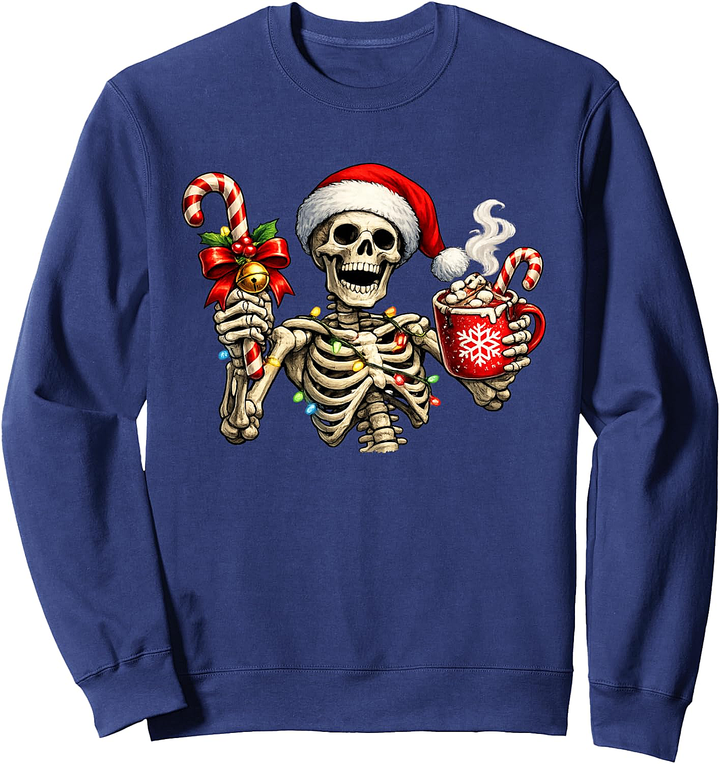 Dancing Skeleton Merry Christmas Shirt - Holiday Top