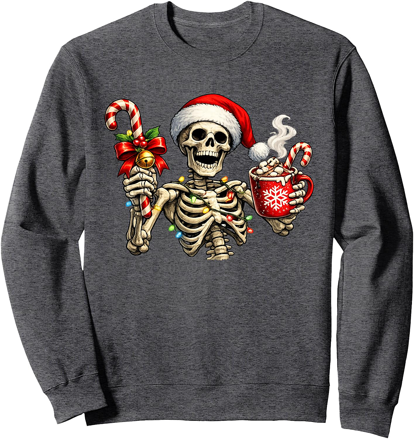 Dancing Skeleton Merry Christmas Shirt - Holiday Top