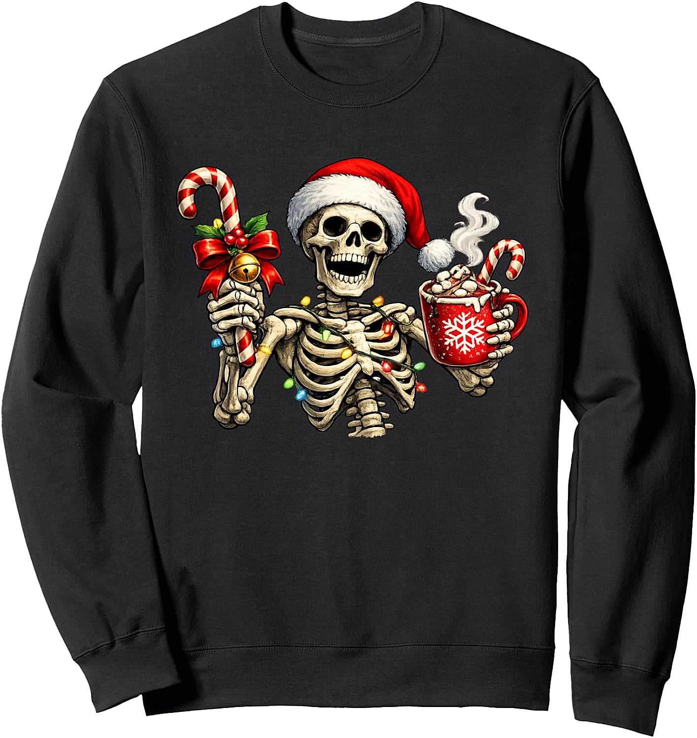 Dancing Skeleton Merry Christmas Shirt - Holiday Top