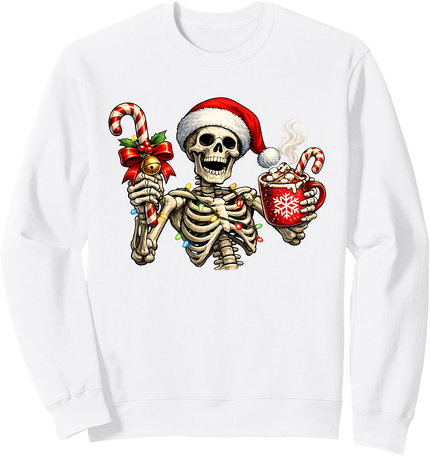 Dancing Skeleton Merry Christmas Shirt - Holiday Top