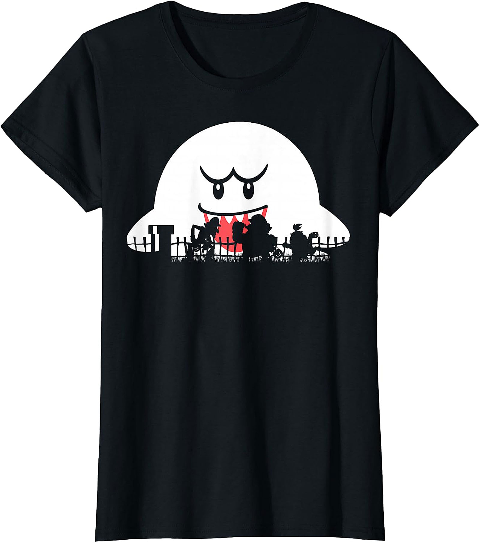 Super Mario Boo's Haunting Chase Graphic T-Shirt