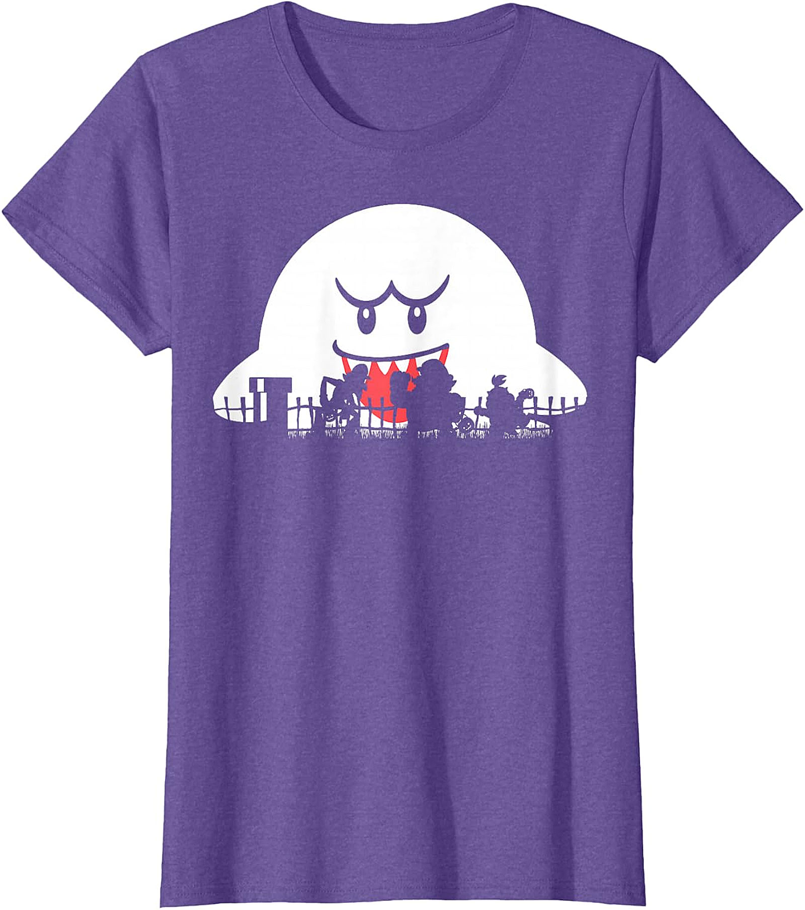 Super Mario Boo's Haunting Chase Graphic T-Shirt
