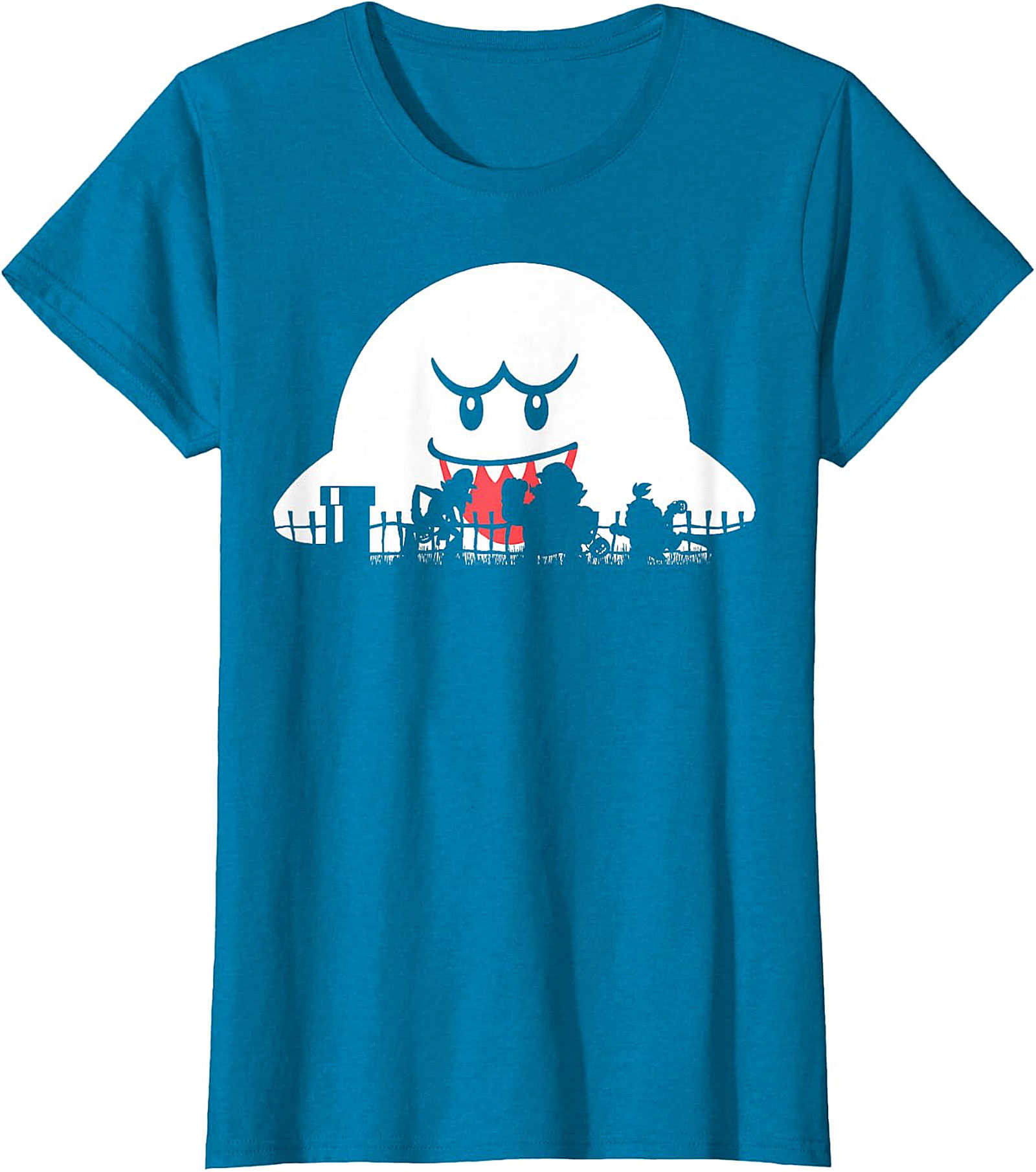 Super Mario Boo's Haunting Chase Graphic T-Shirt