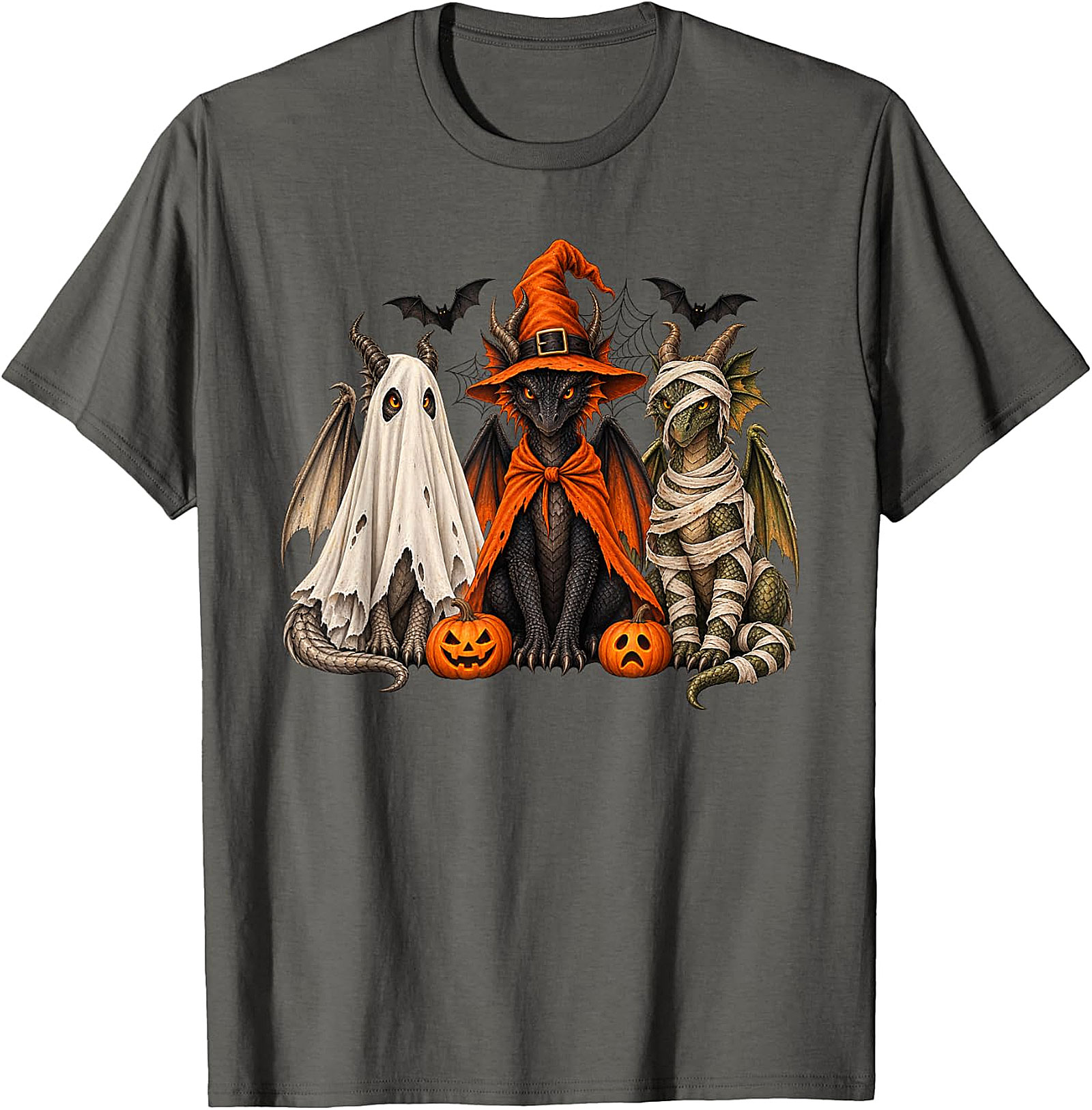 Halloween Dragon Spooky Squad T-Shirt | Fantasy Tee