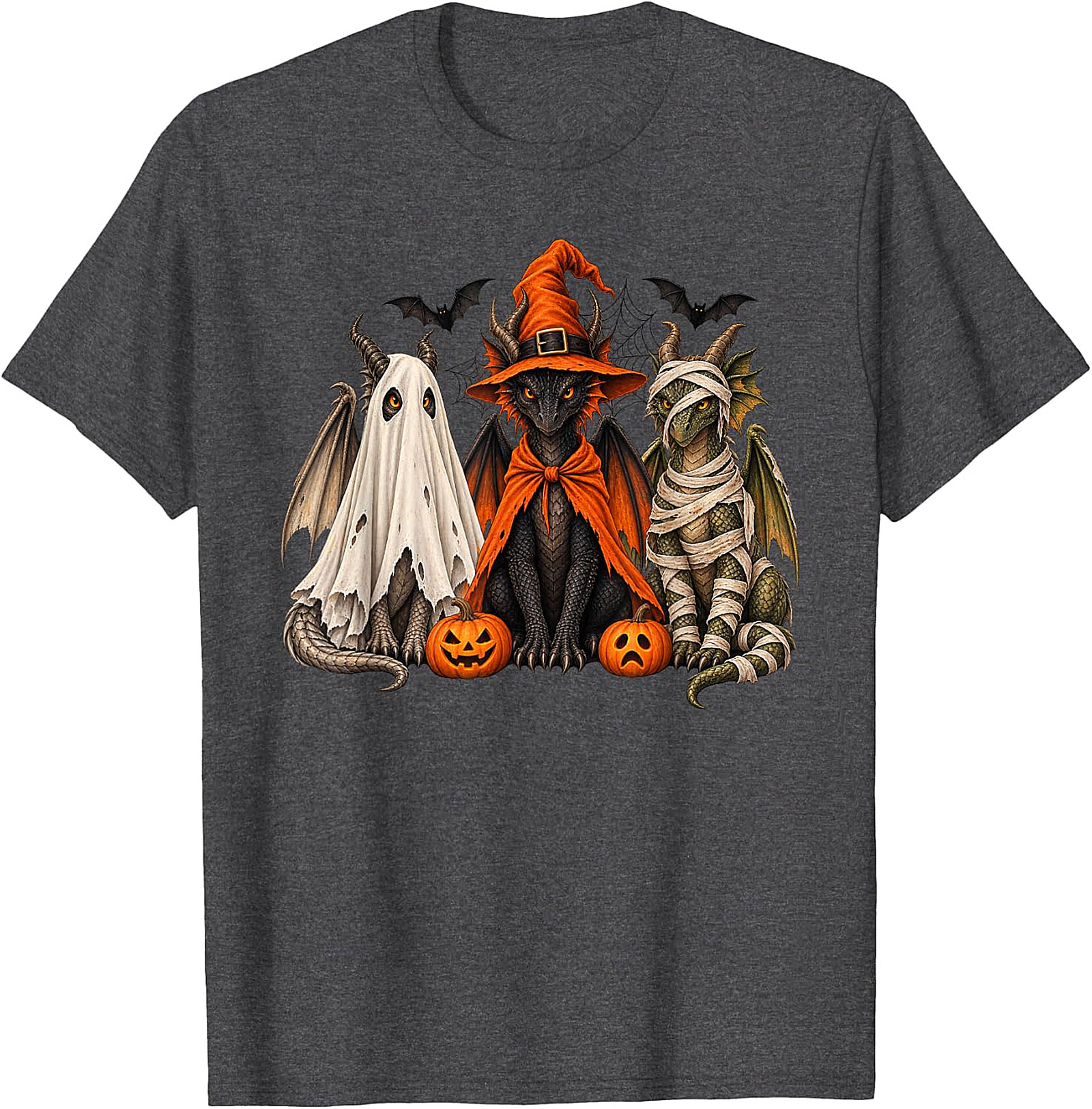 Halloween Dragon Spooky Squad T-Shirt | Fantasy Tee
