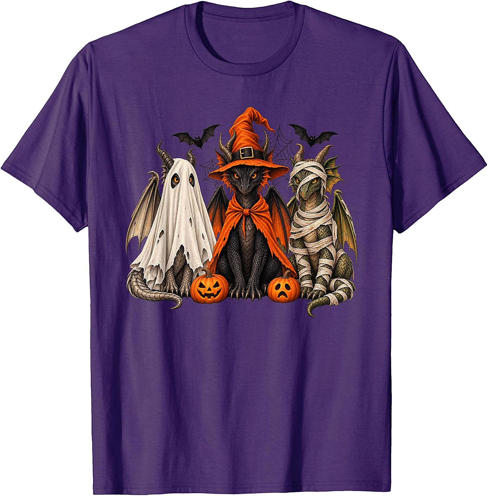 Halloween Dragon Spooky Squad T-Shirt | Fantasy Tee