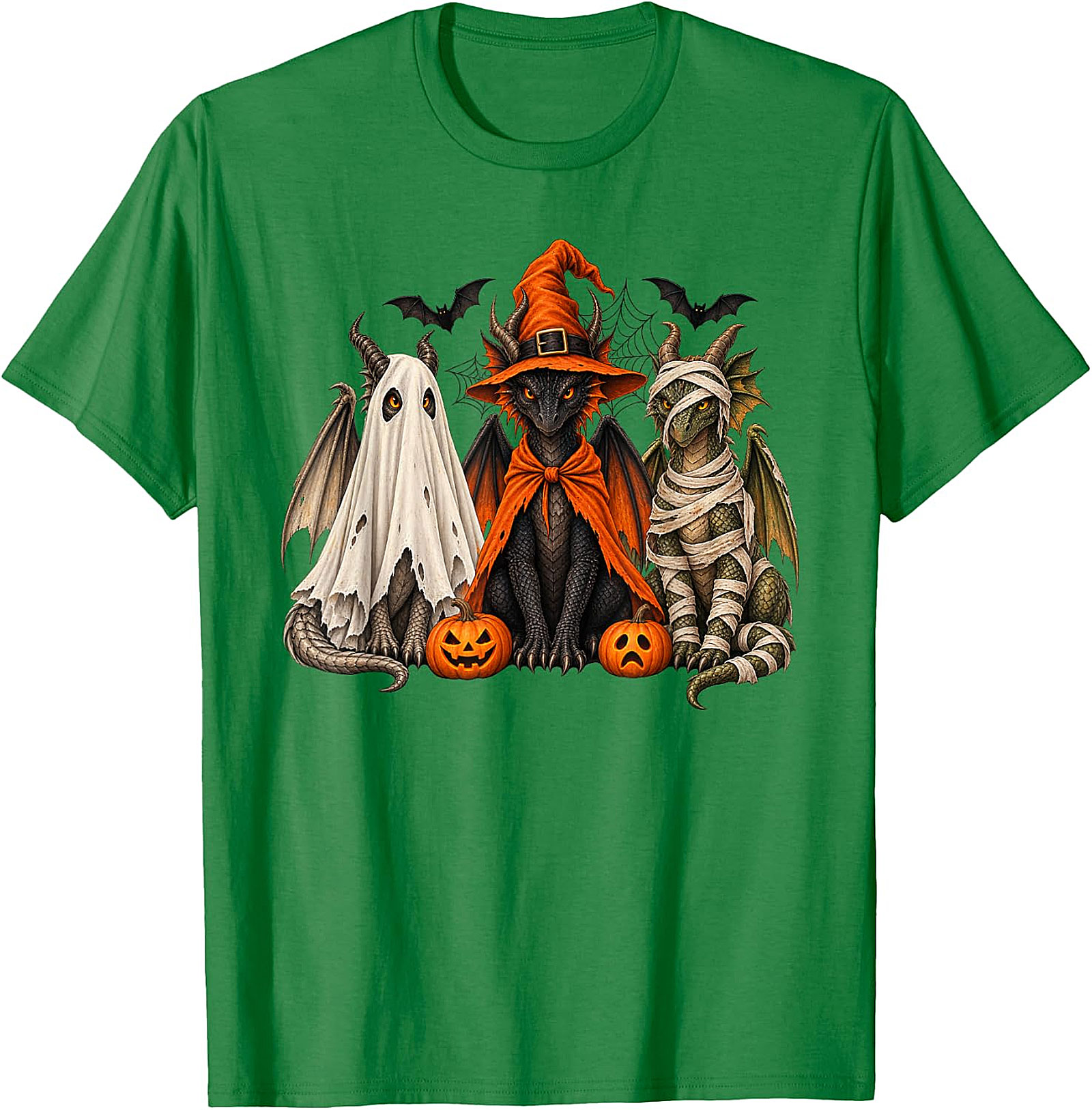 Halloween Dragon Spooky Squad T-Shirt | Fantasy Tee