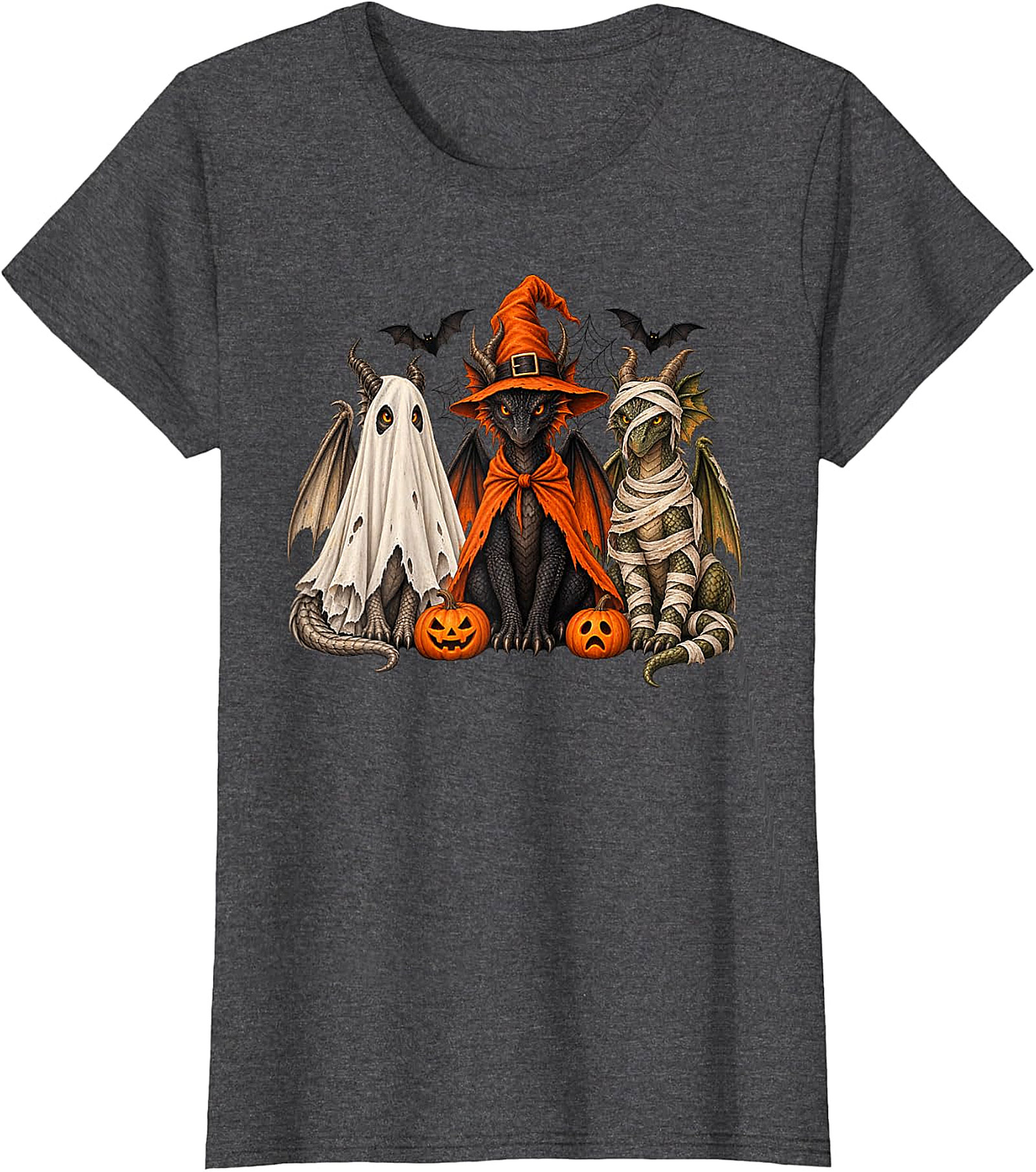 Halloween Dragon Spooky Squad T-Shirt | Fantasy Tee