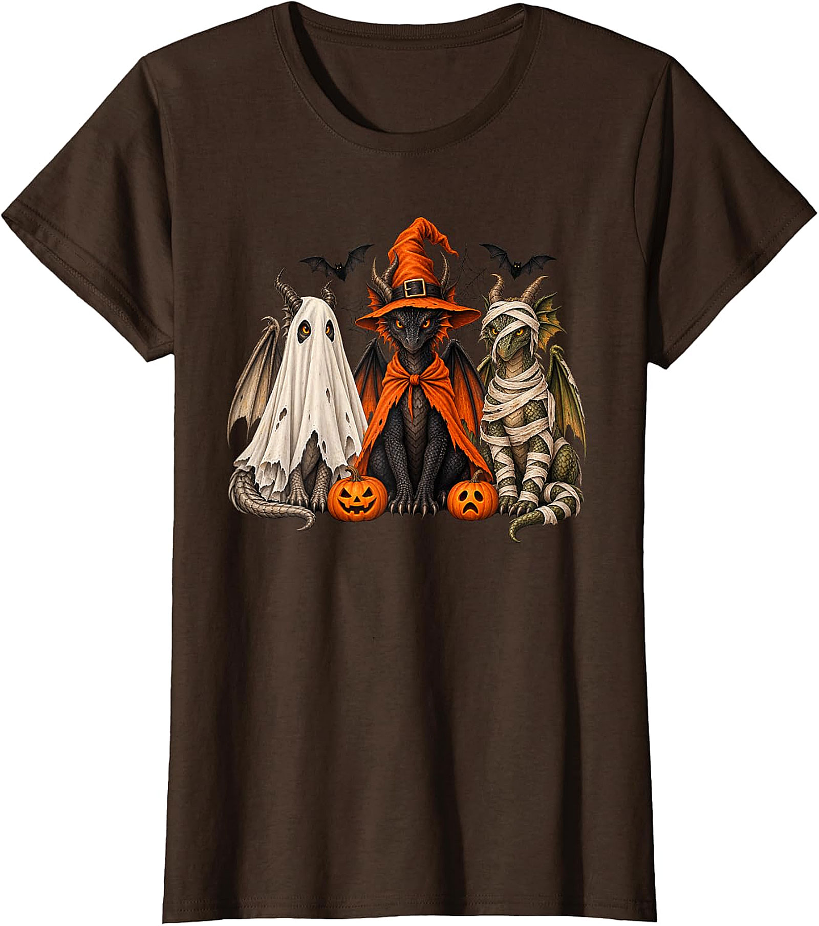 Halloween Dragon Spooky Squad T-Shirt | Fantasy Tee