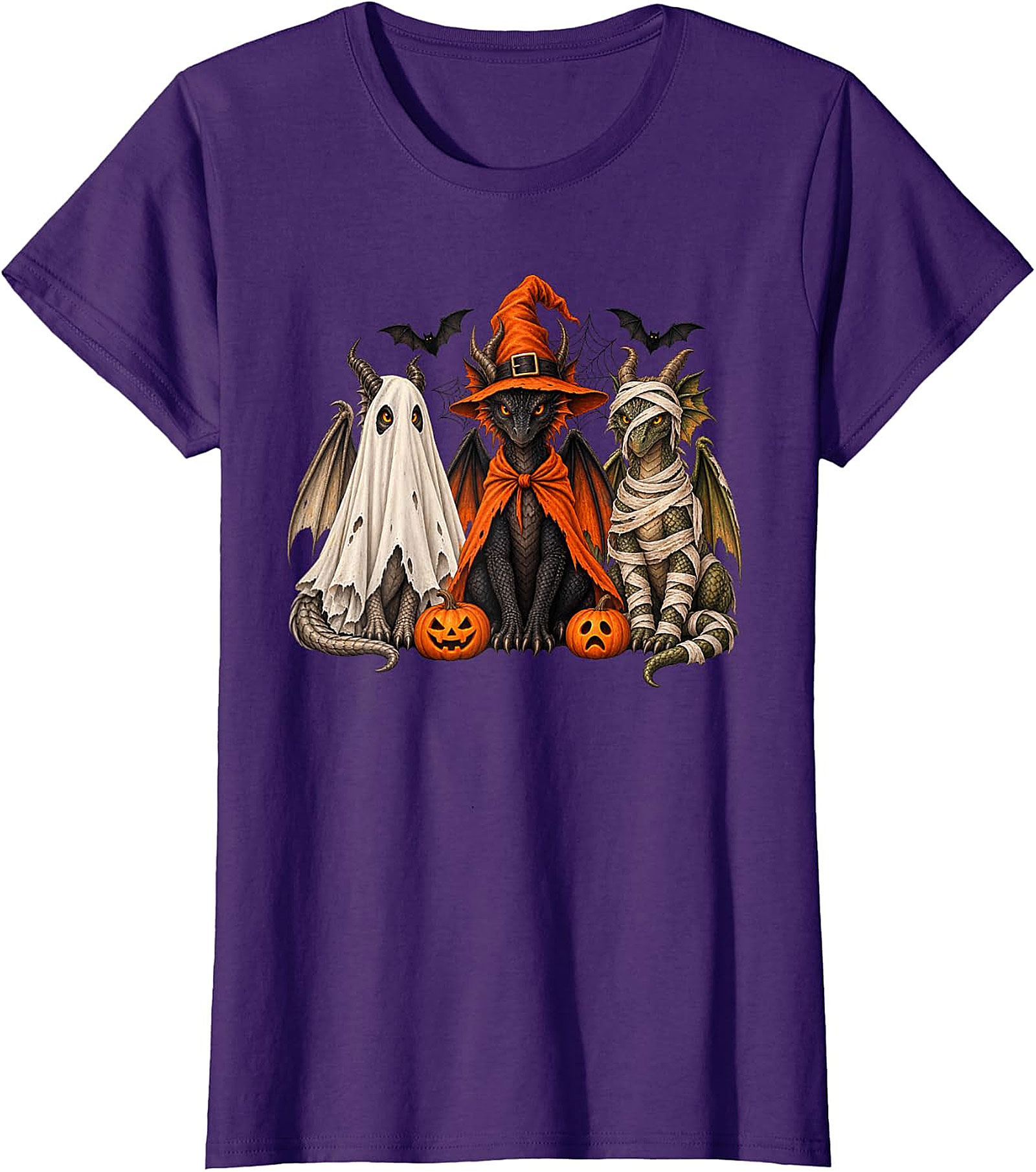 Halloween Dragon Spooky Squad T-Shirt | Fantasy Tee