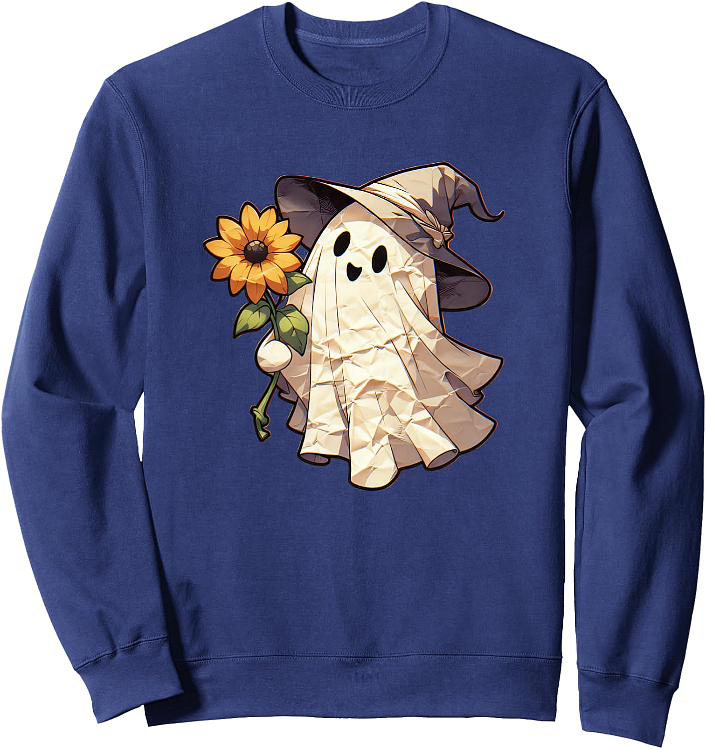  Paper Ghost Sunflower Sweatshirt Cozy & Cute Fall