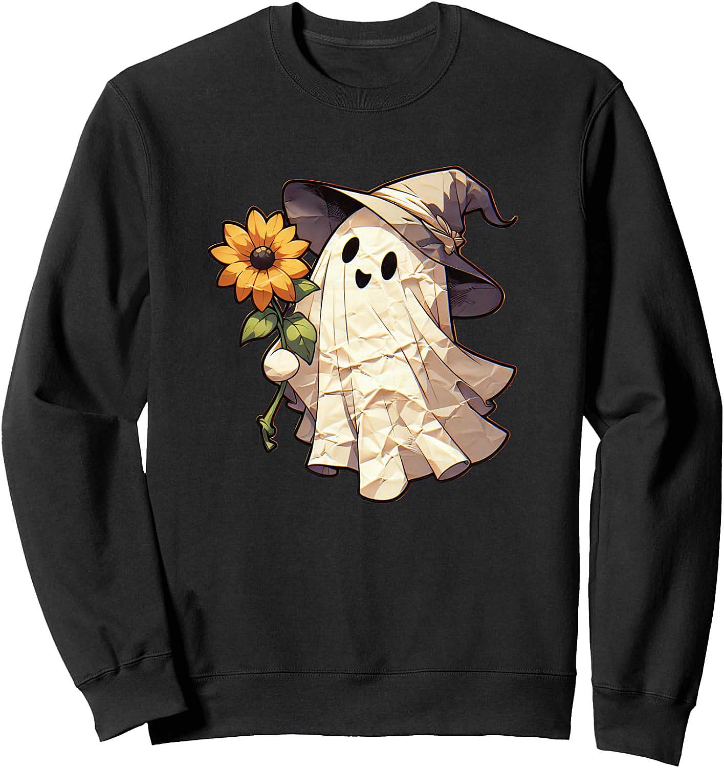 Paper Ghost Sunflower Sweatshirt Cozy & Cute Fall