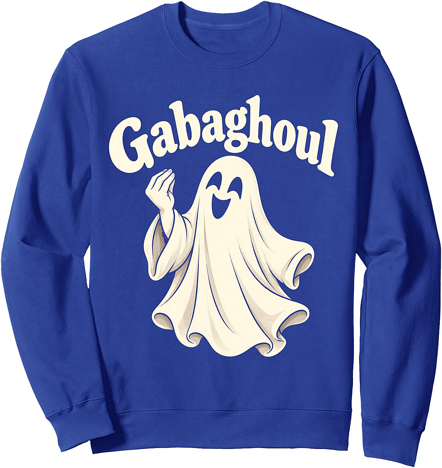  Gabaghoul Ghost Halloween Funny Italian Ghoul Sweatshirt