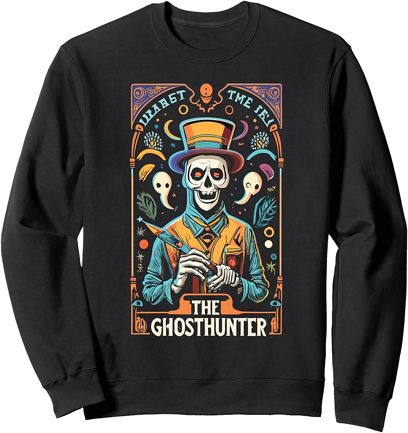 Ghost Hunter Paranormal Investigator Sweatshirt Cozy Graphic Tee
