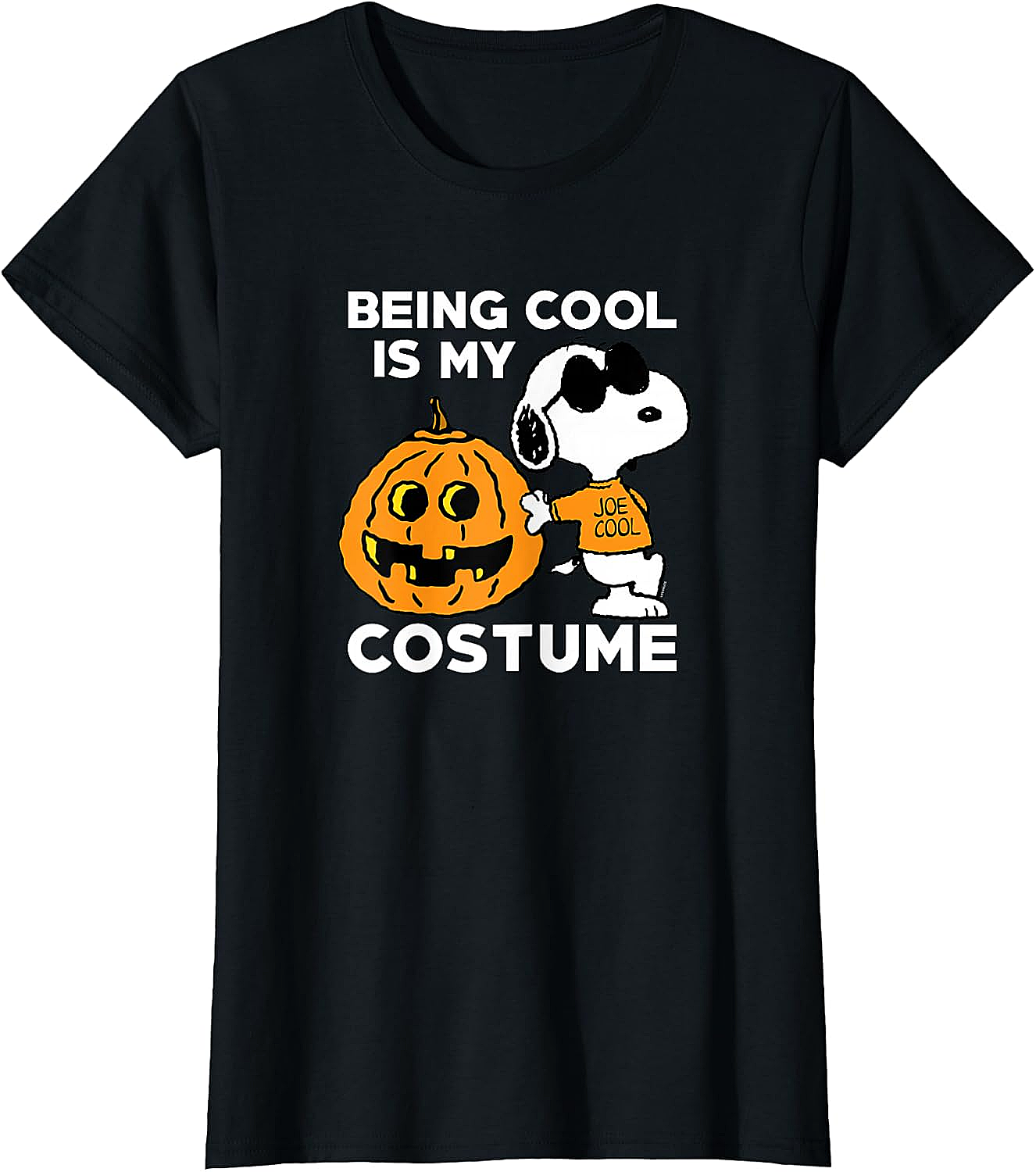 Peanuts Snoopy Cool Halloween Costume T-Shirt
