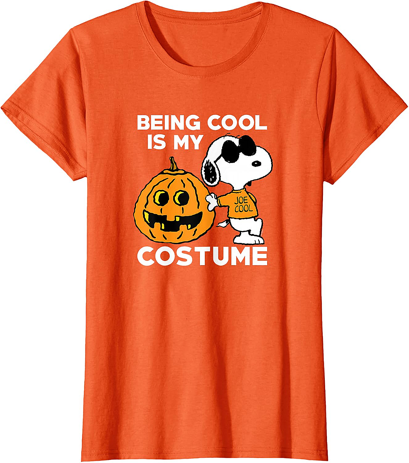 Peanuts Snoopy Cool Halloween Costume T-Shirt