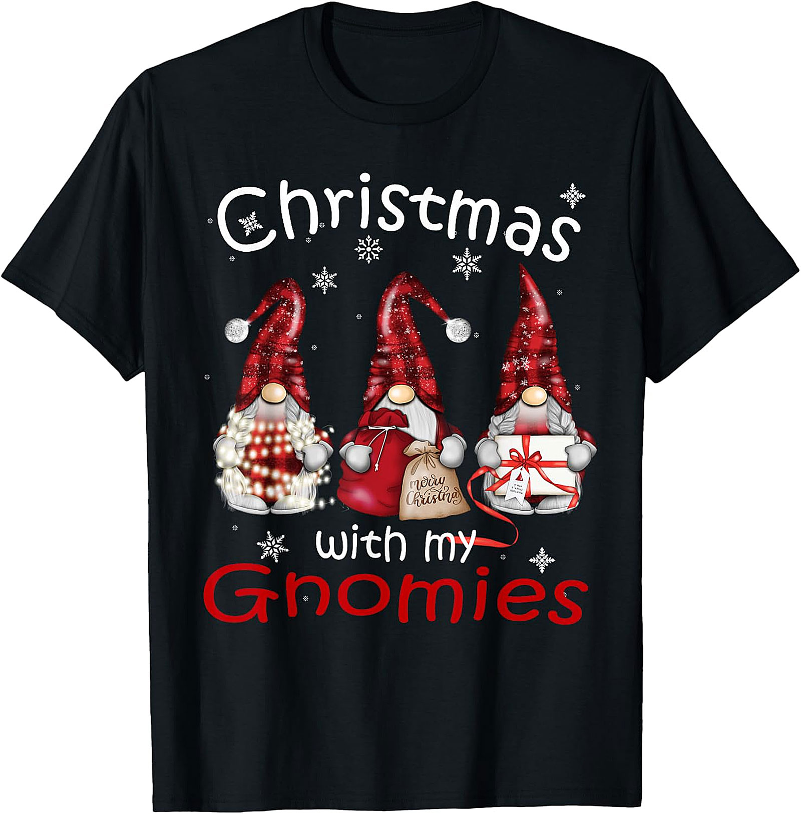 Christmas with My Gnomies Royal Blue Festive Apparel