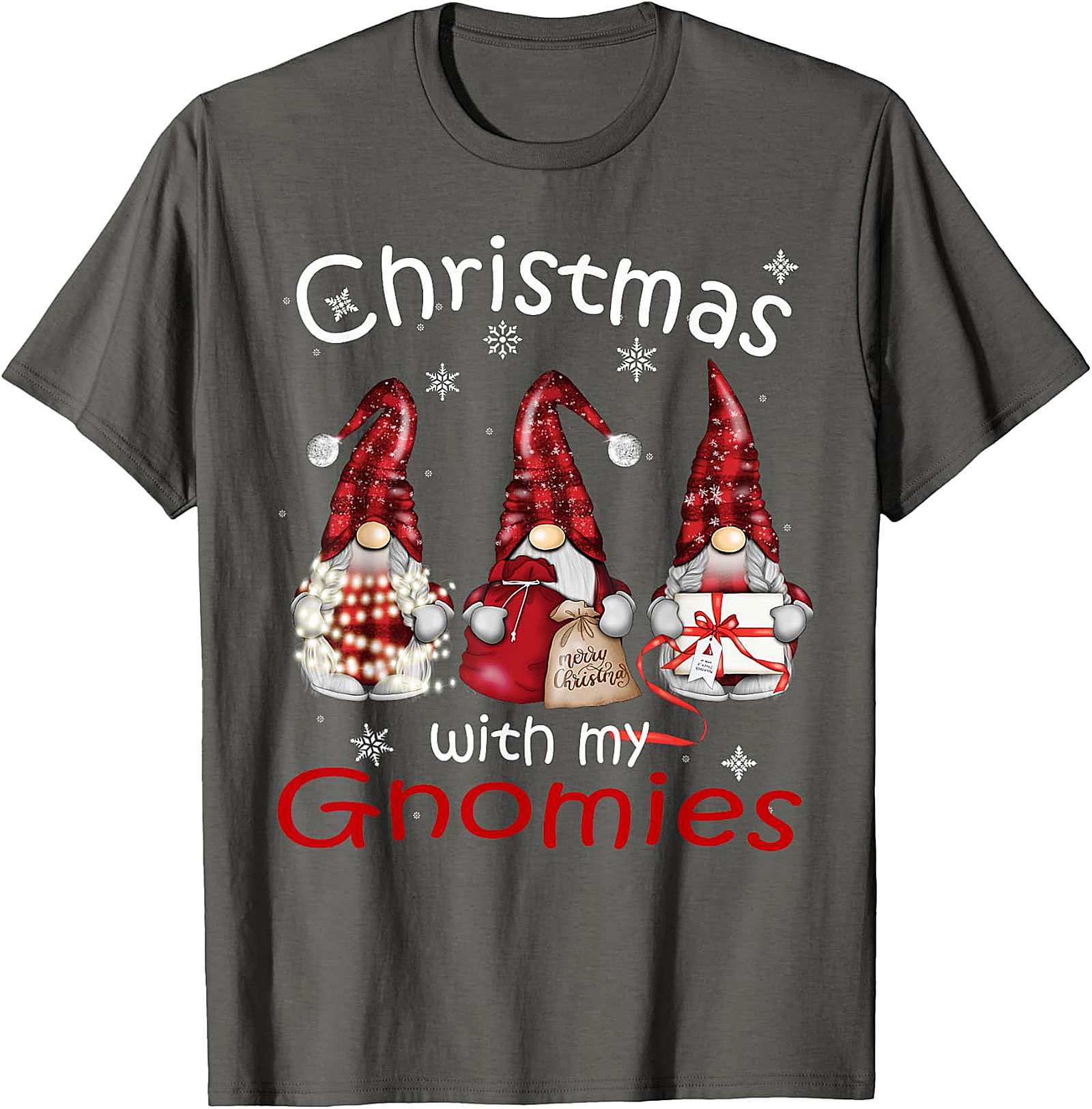 Christmas with My Gnomies Royal Blue Festive Apparel