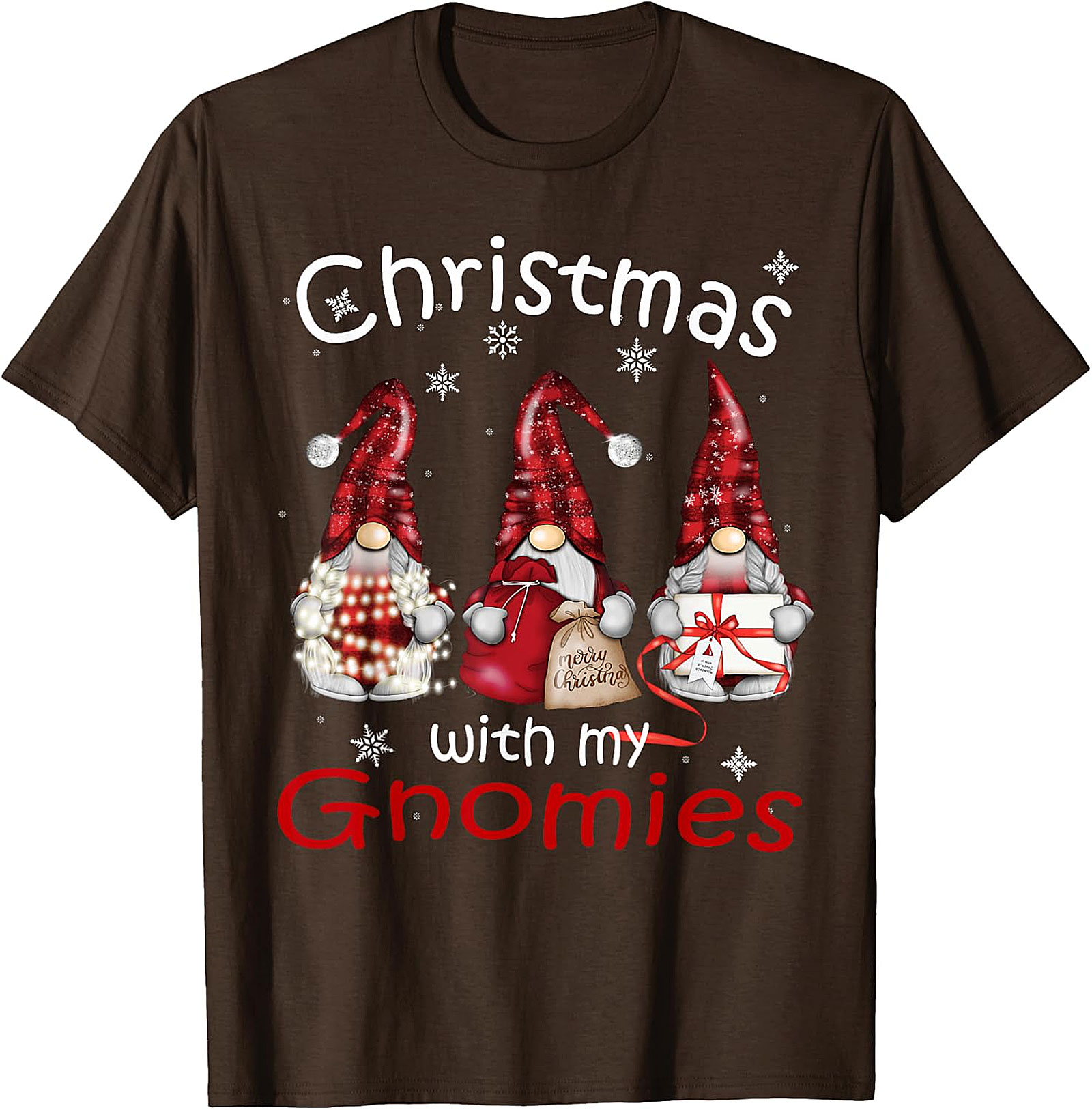 Christmas with My Gnomies Royal Blue Festive Apparel