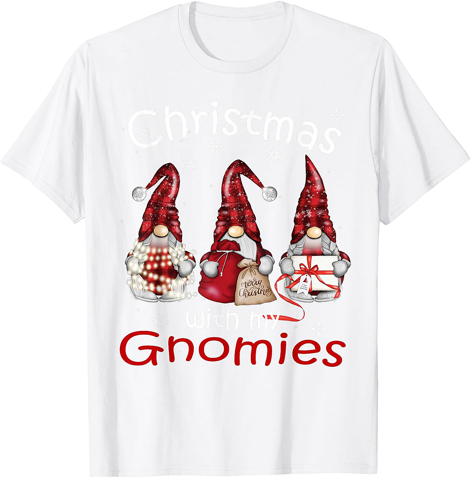 Christmas with My Gnomies Royal Blue Festive Apparel