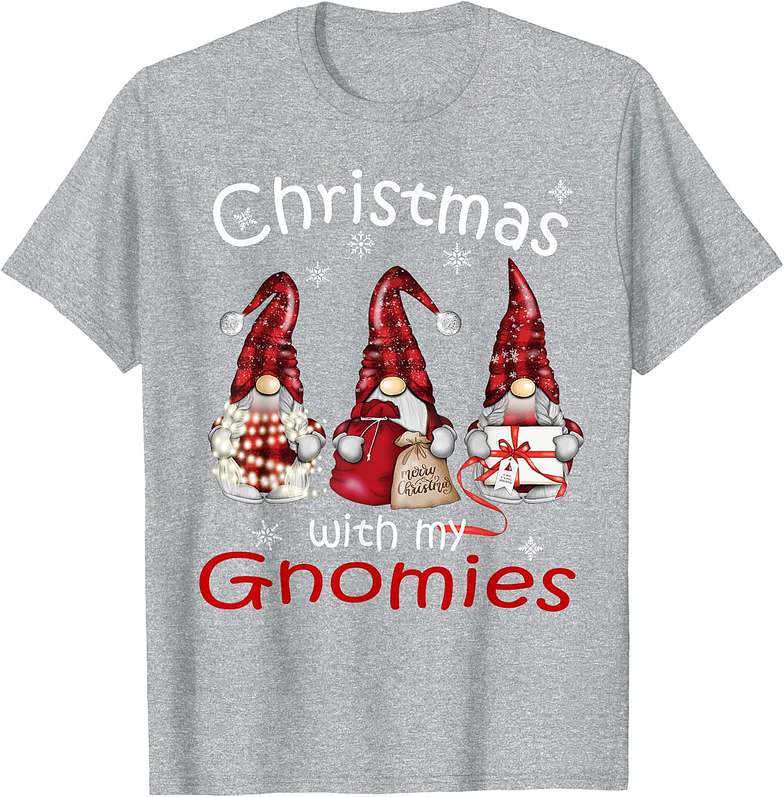 Christmas with My Gnomies Royal Blue Festive Apparel