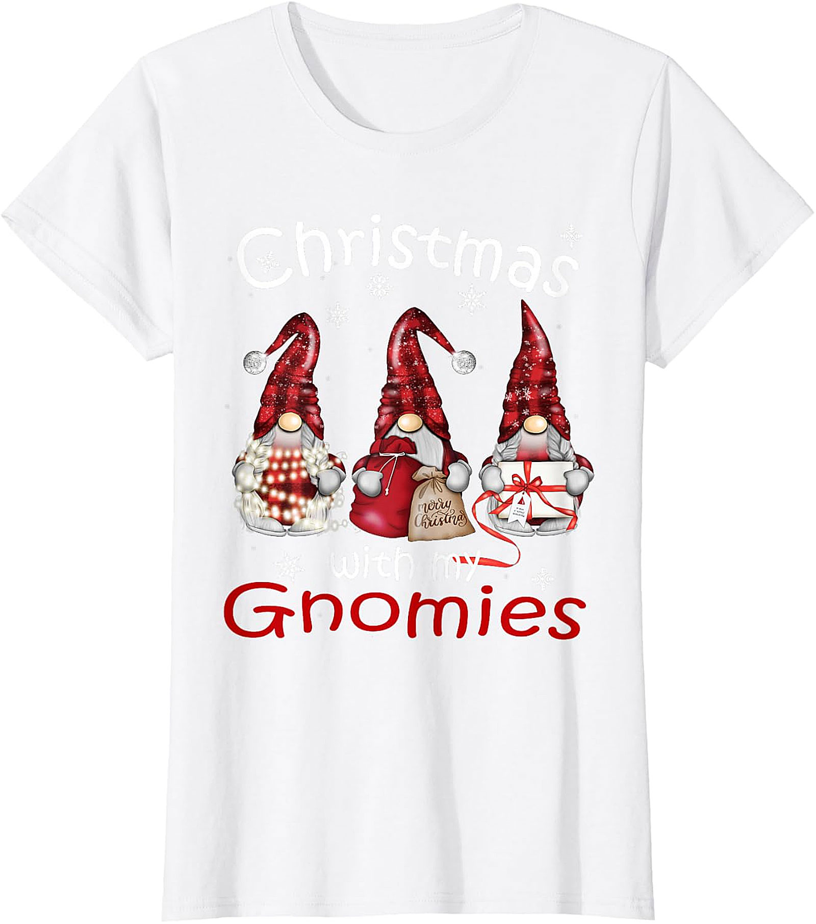 Christmas with My Gnomies Royal Blue Festive Apparel