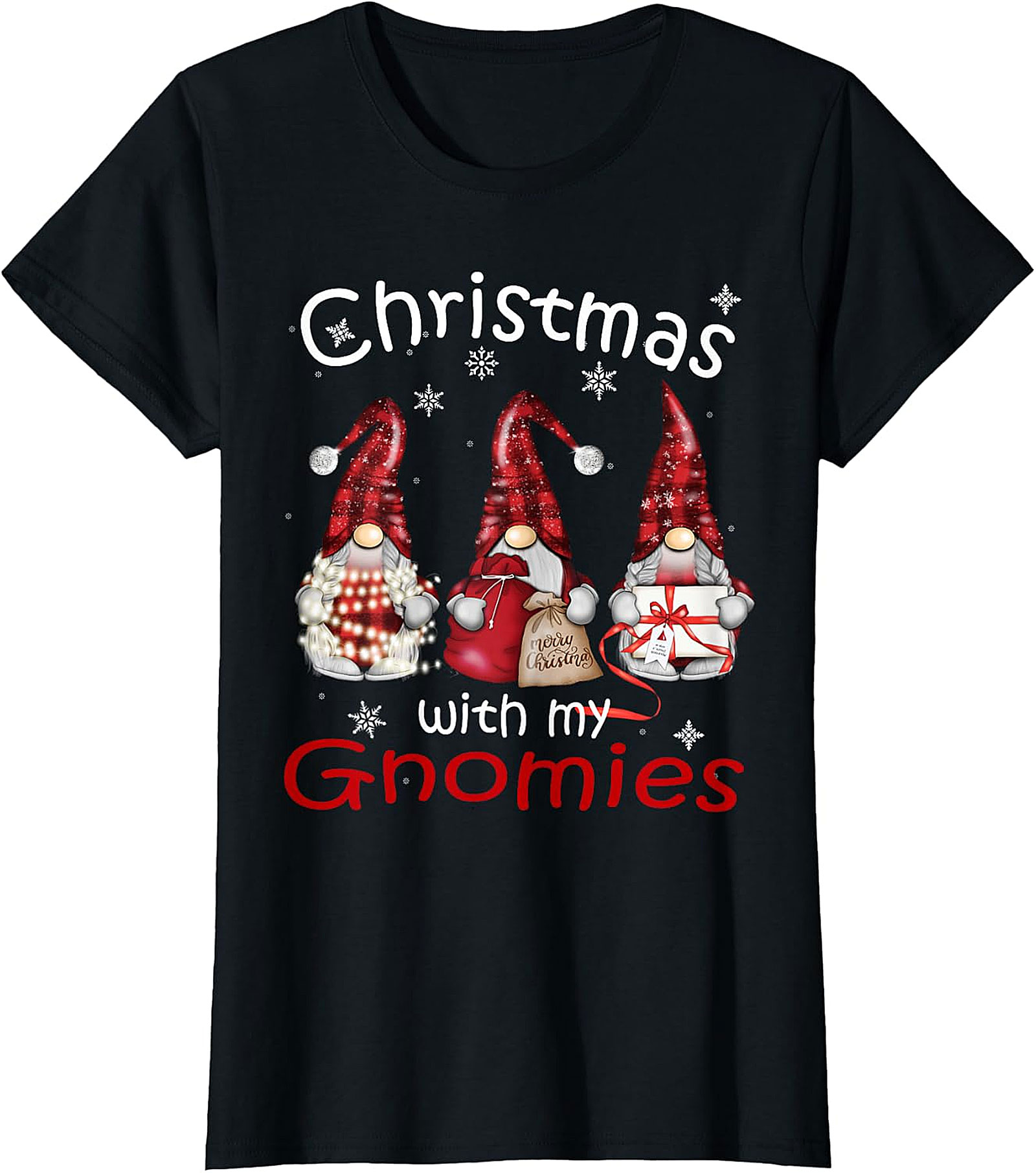 Christmas with My Gnomies Royal Blue Festive Apparel