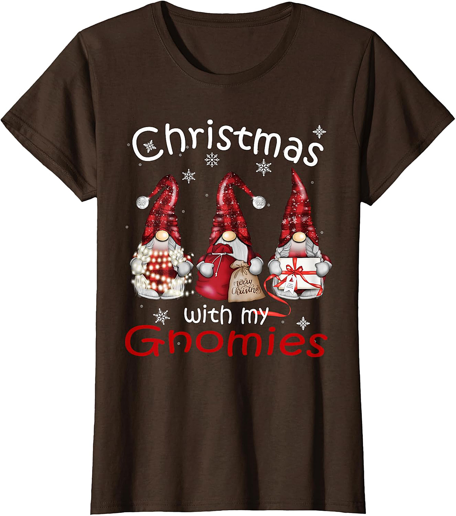 Christmas with My Gnomies Royal Blue Festive Apparel