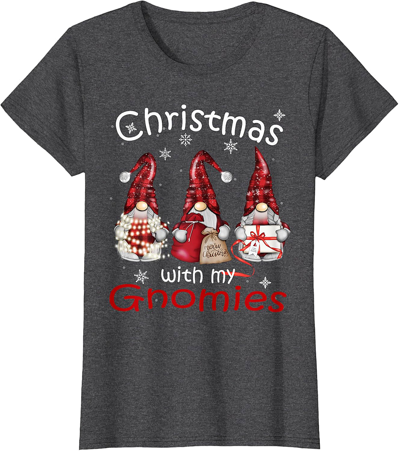 Christmas with My Gnomies Royal Blue Festive Apparel